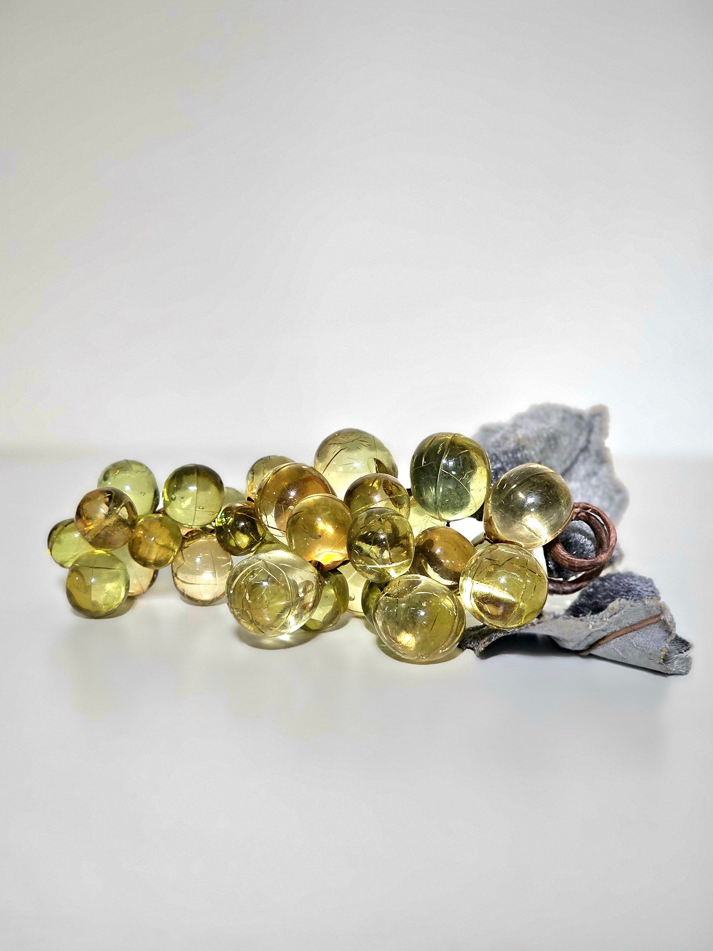 Mini Lucite Grape Cluster