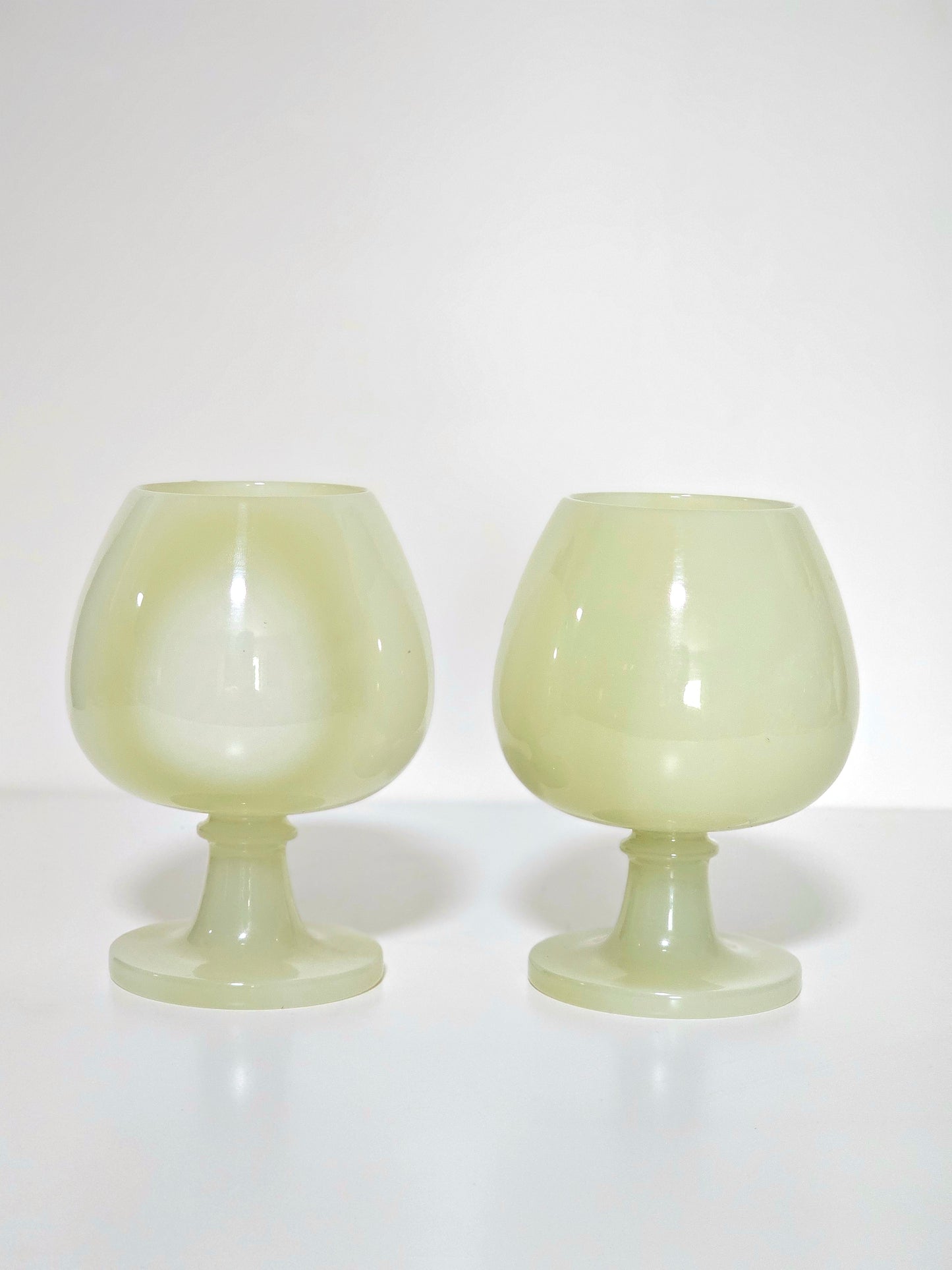 1960's Alabaster Goblets