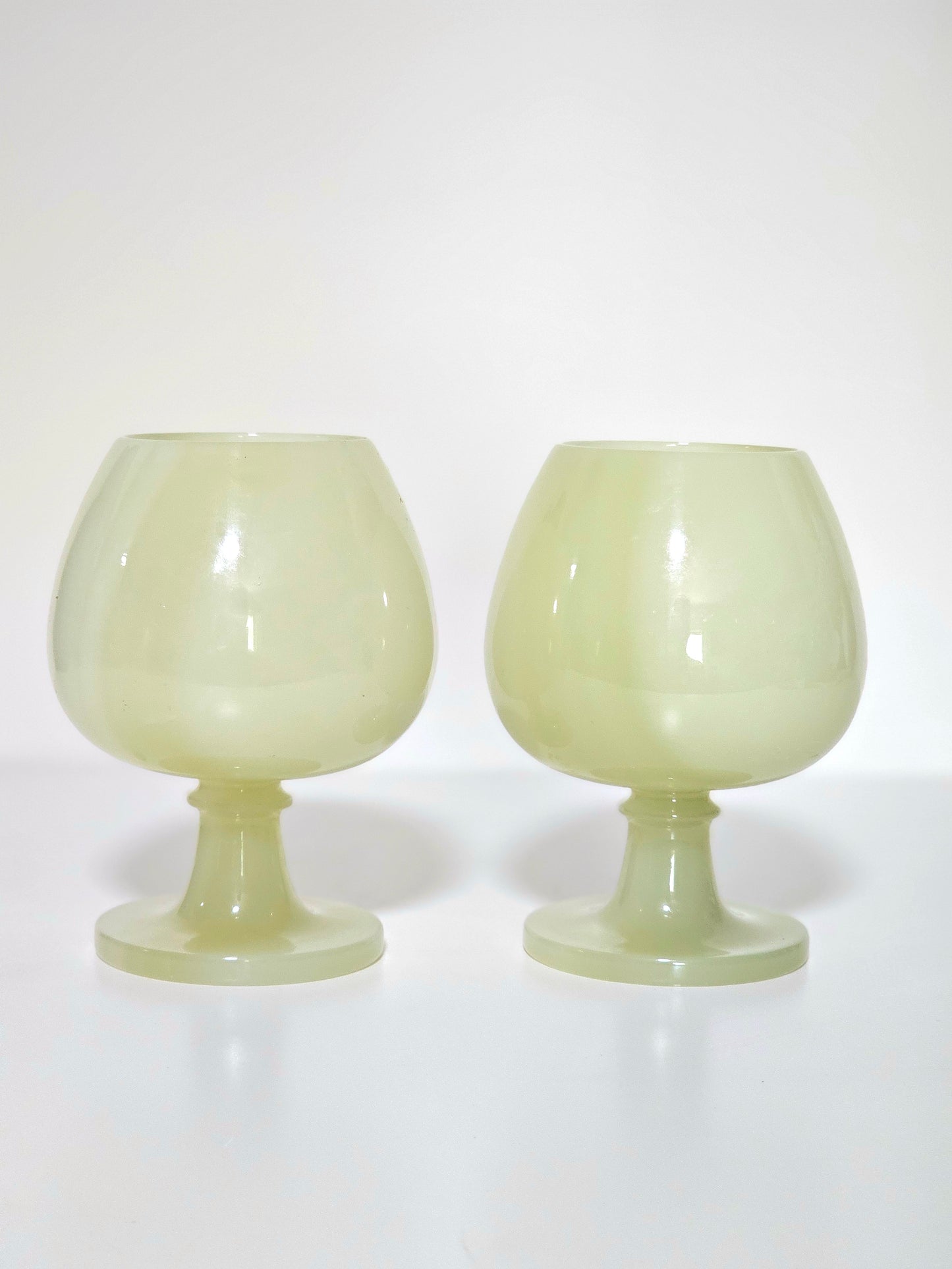 1960's Alabaster Goblets