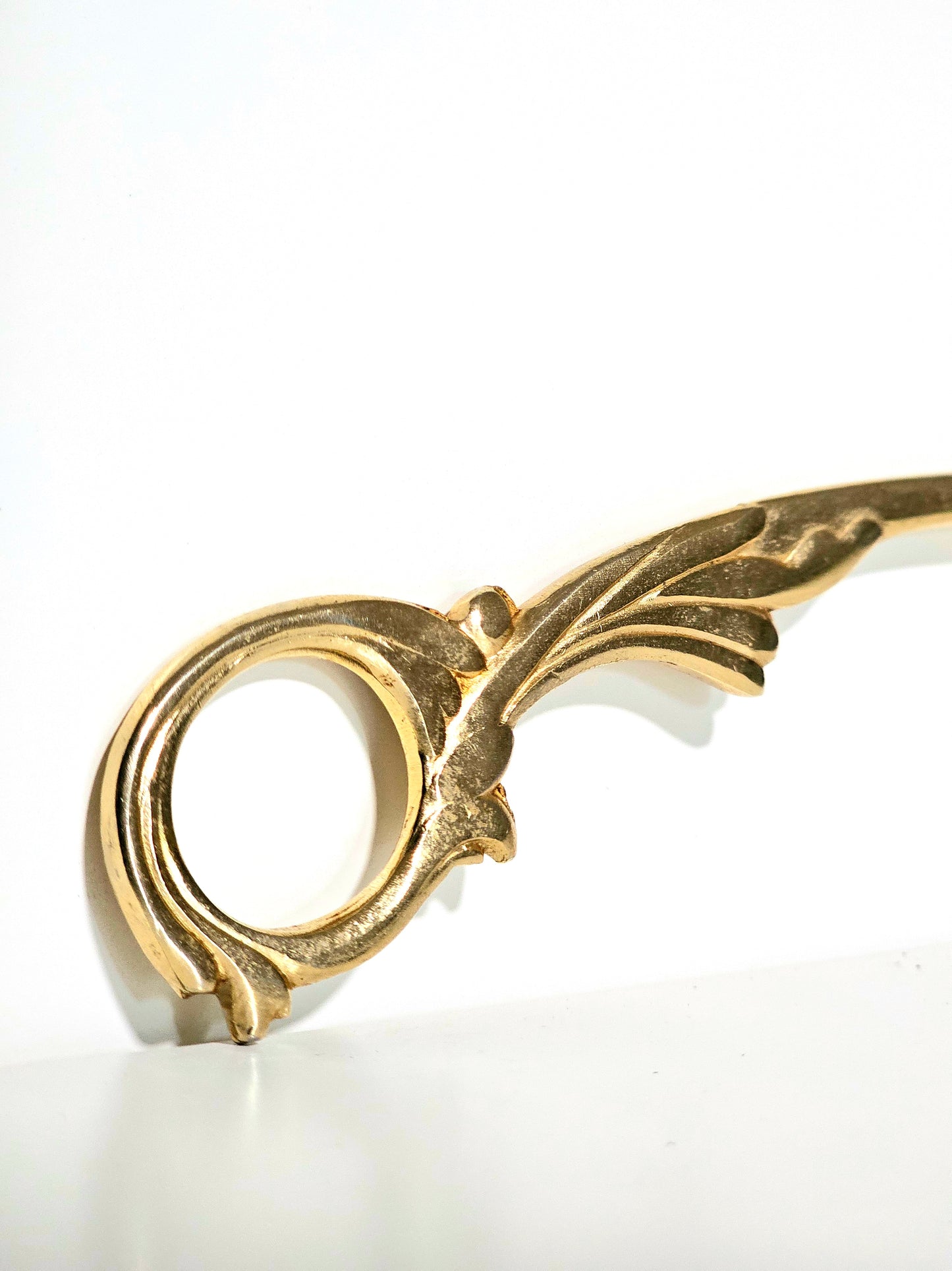 Art Nouveau Brass Candle Snuffer