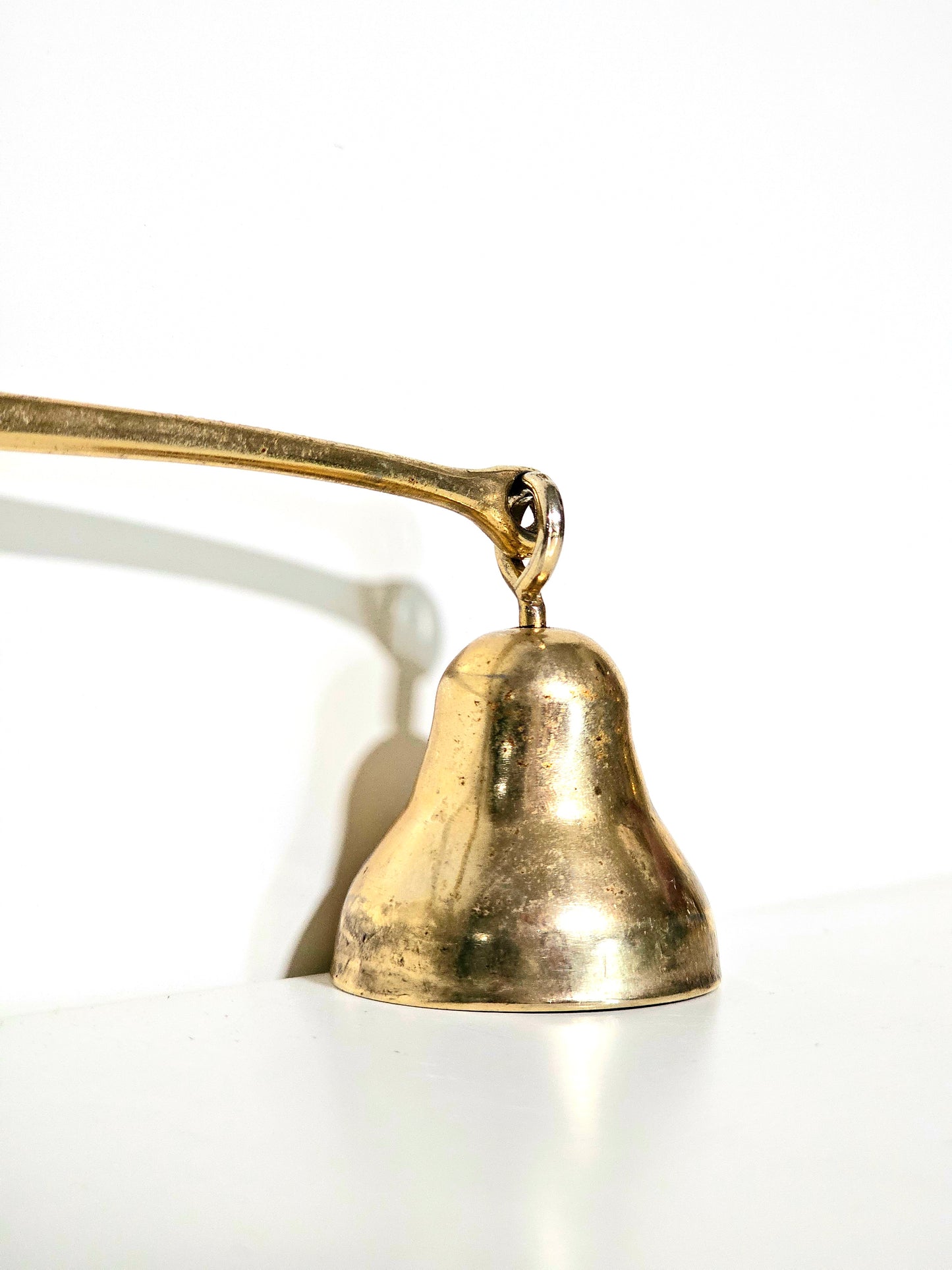 Art Nouveau Brass Candle Snuffer
