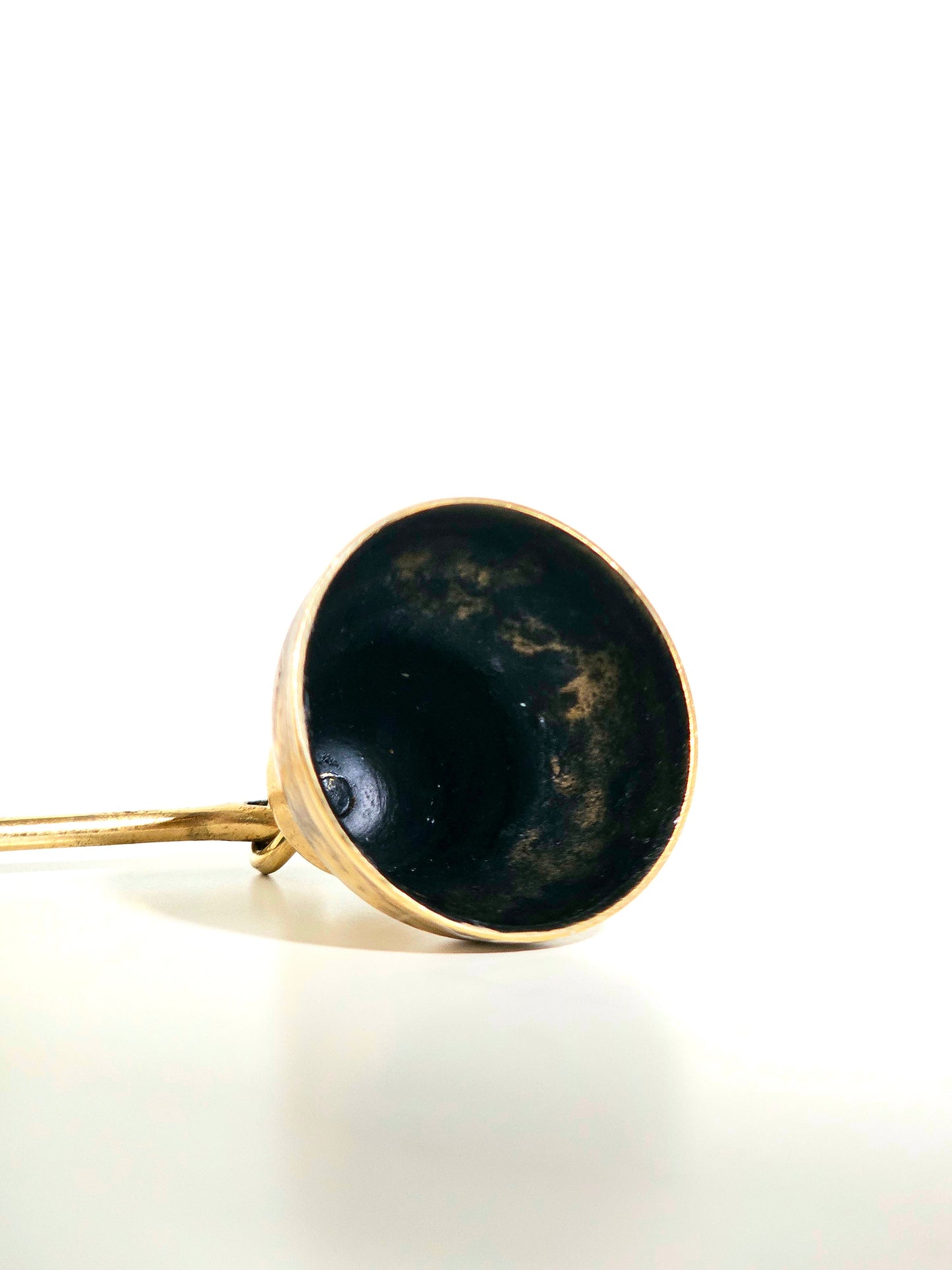 Art Nouveau Brass Candle Snuffer