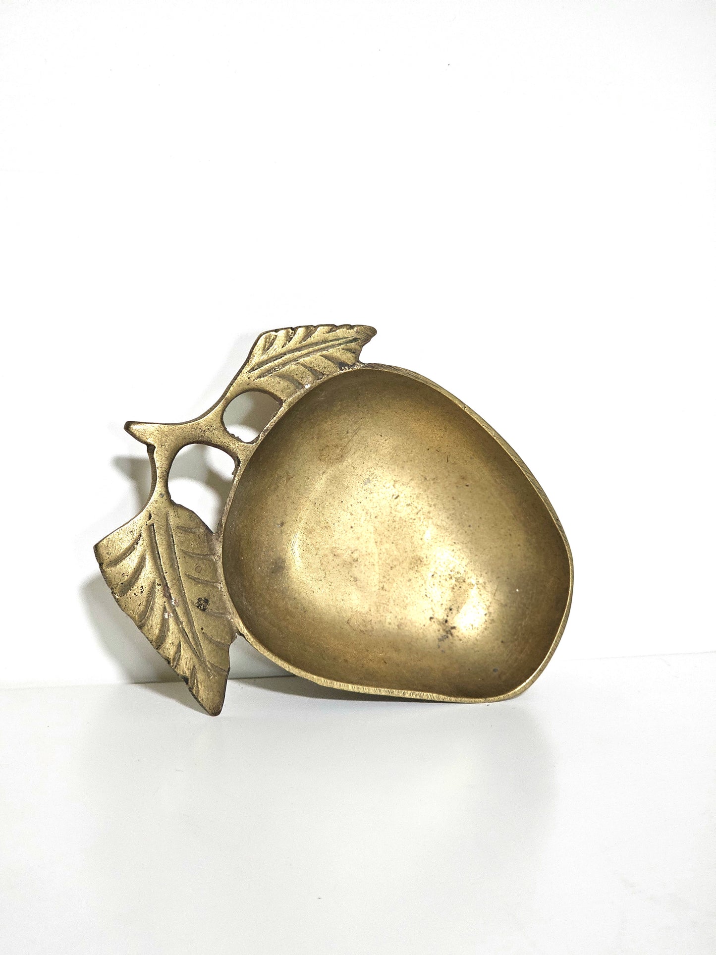 Brass Apple Dish