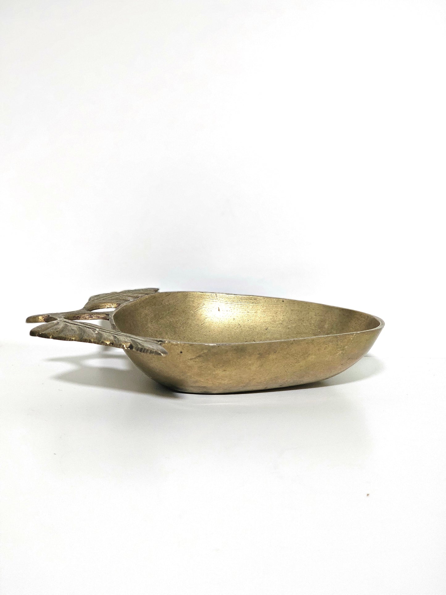 Brass Apple Dish