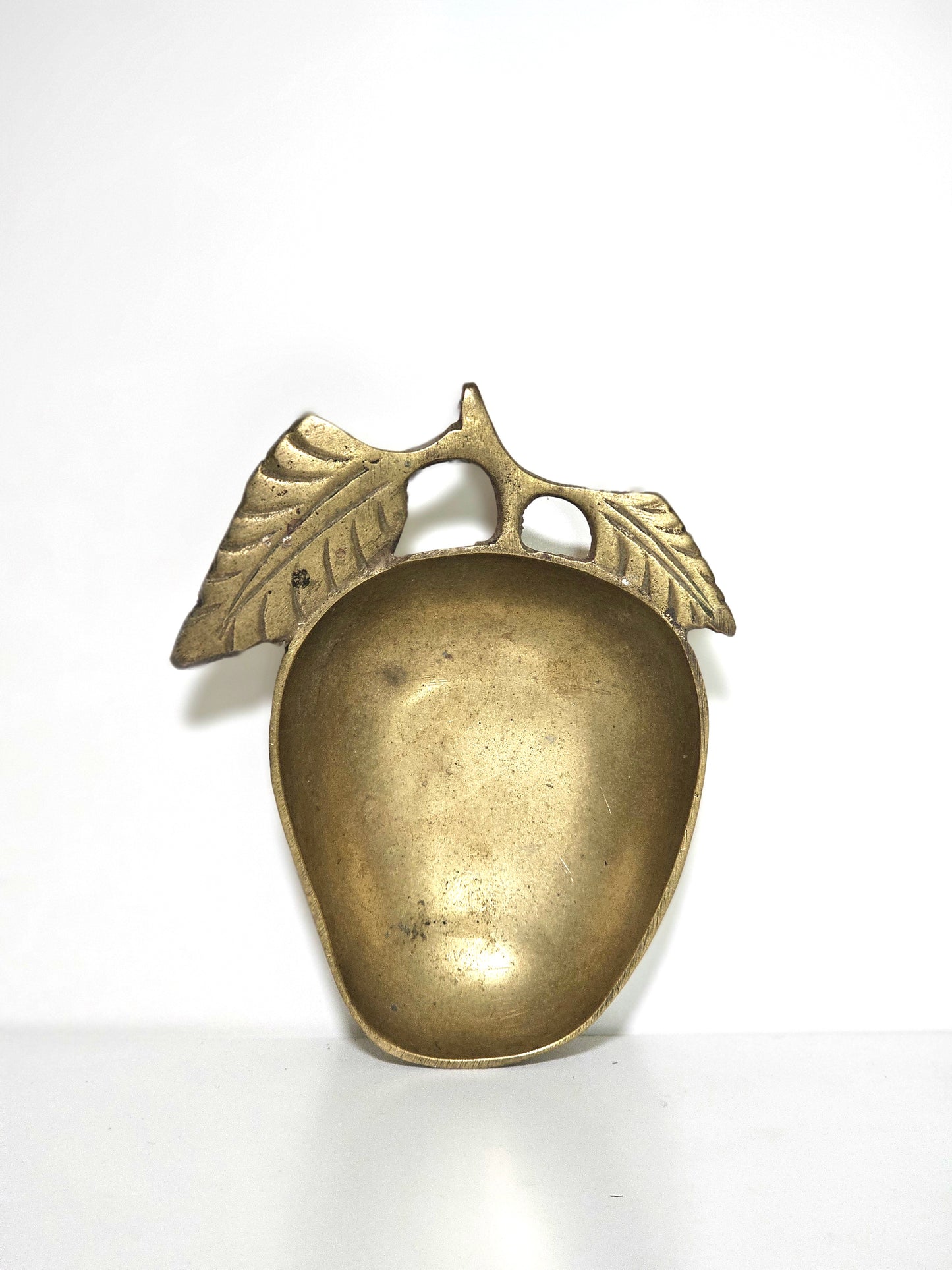 Brass Apple Dish