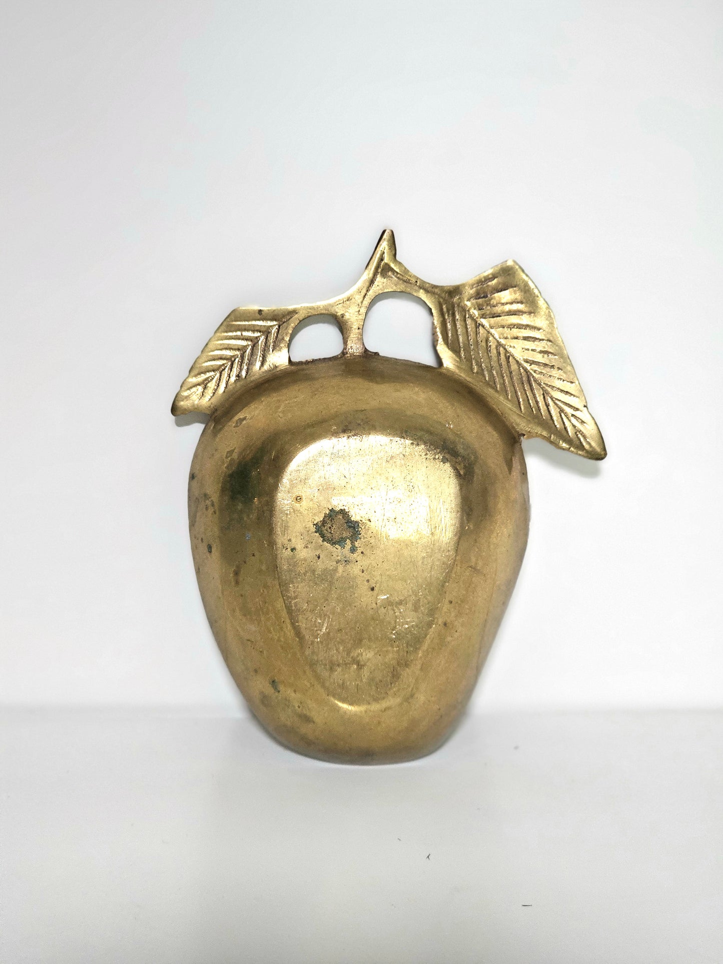 Brass Apple Dish