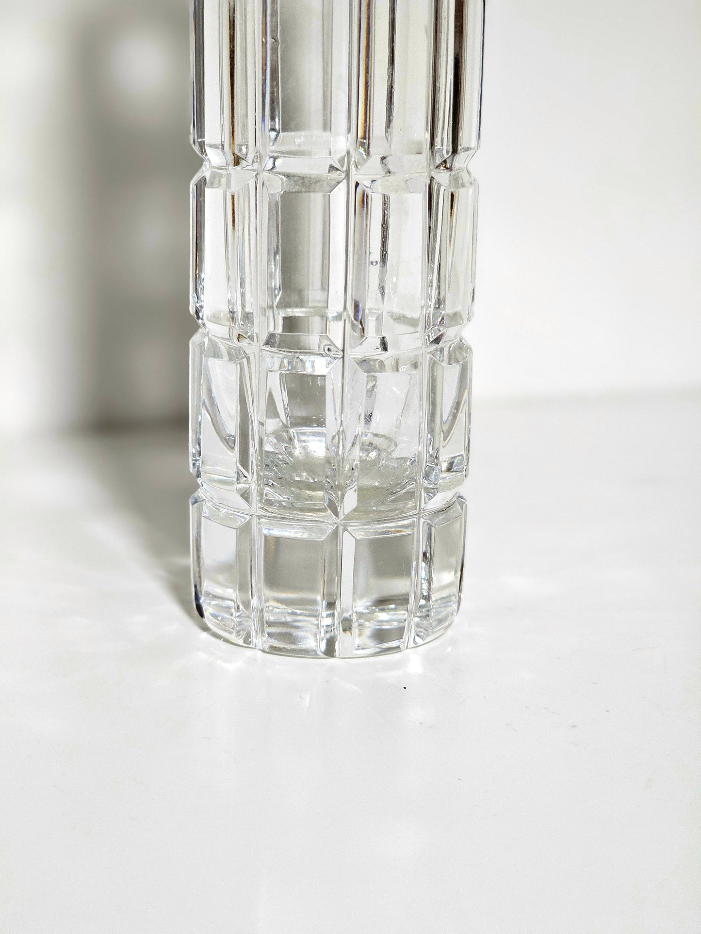 1930's Signed Dresden Crystal Bud Vase
