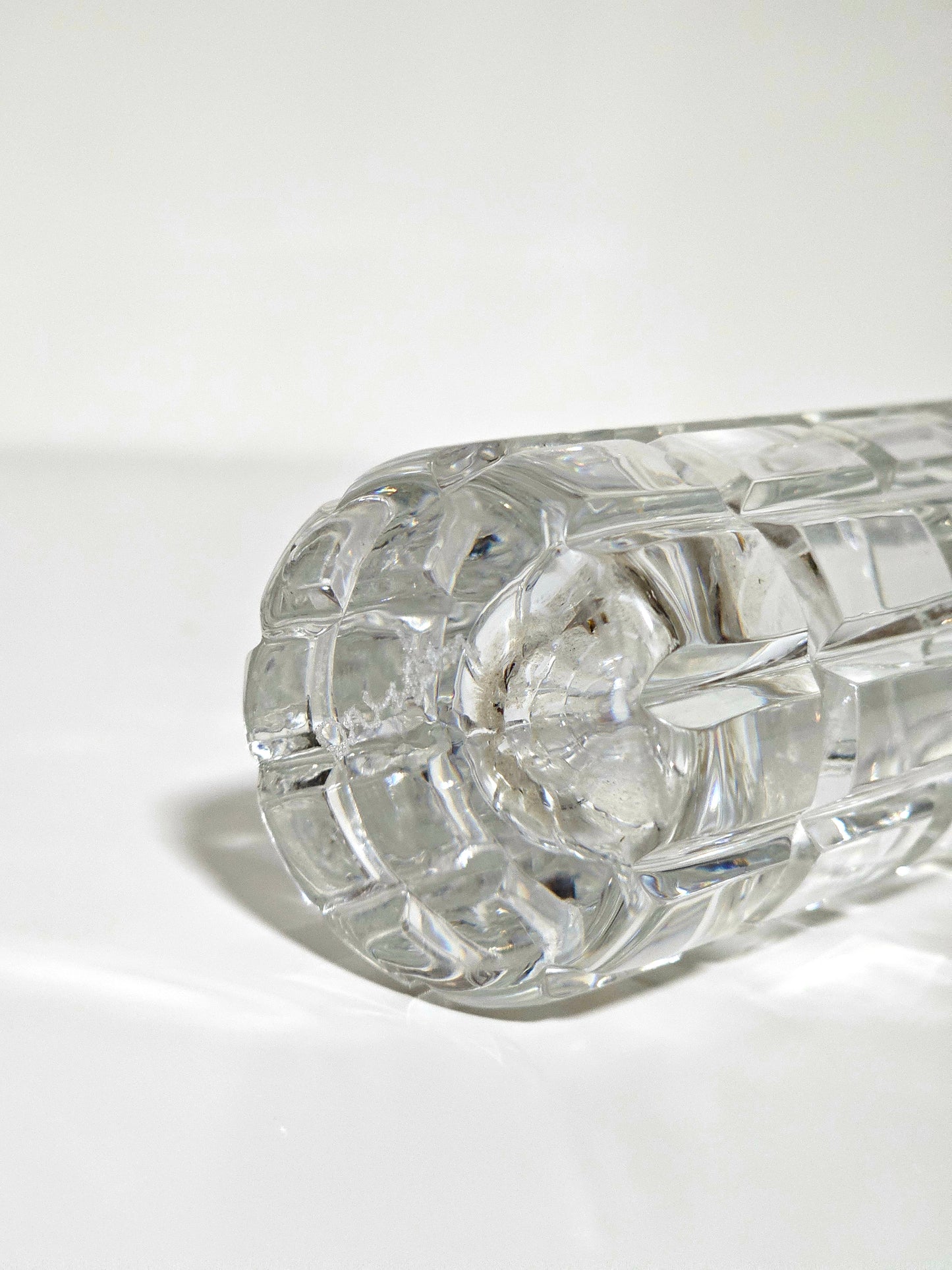 1930's Signed Dresden Crystal Bud Vase