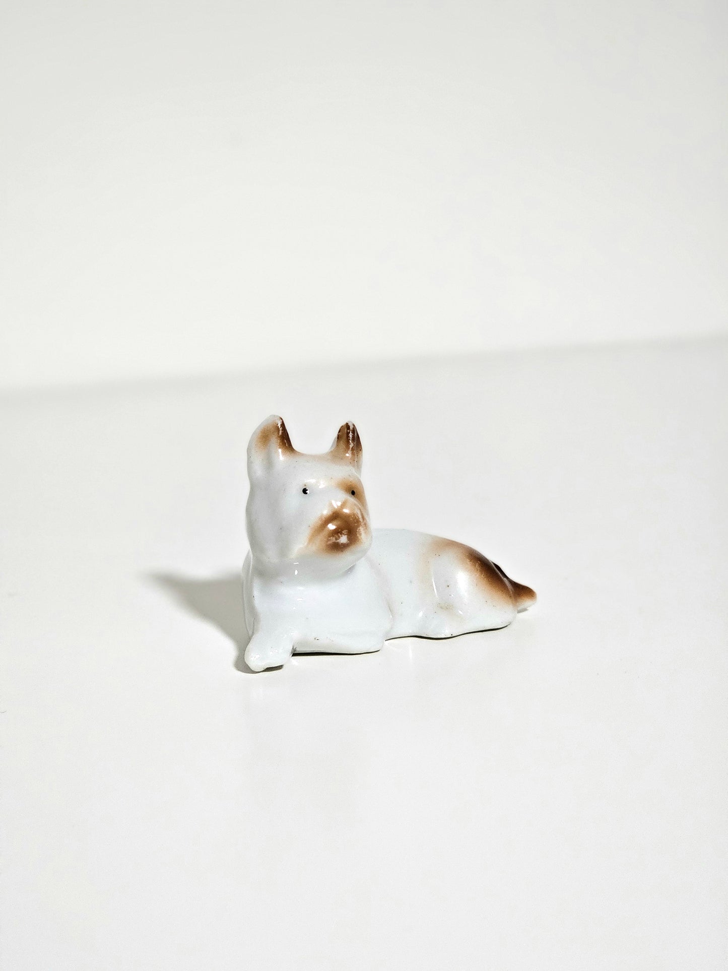 Caramel Frenchie Porcelain Dog