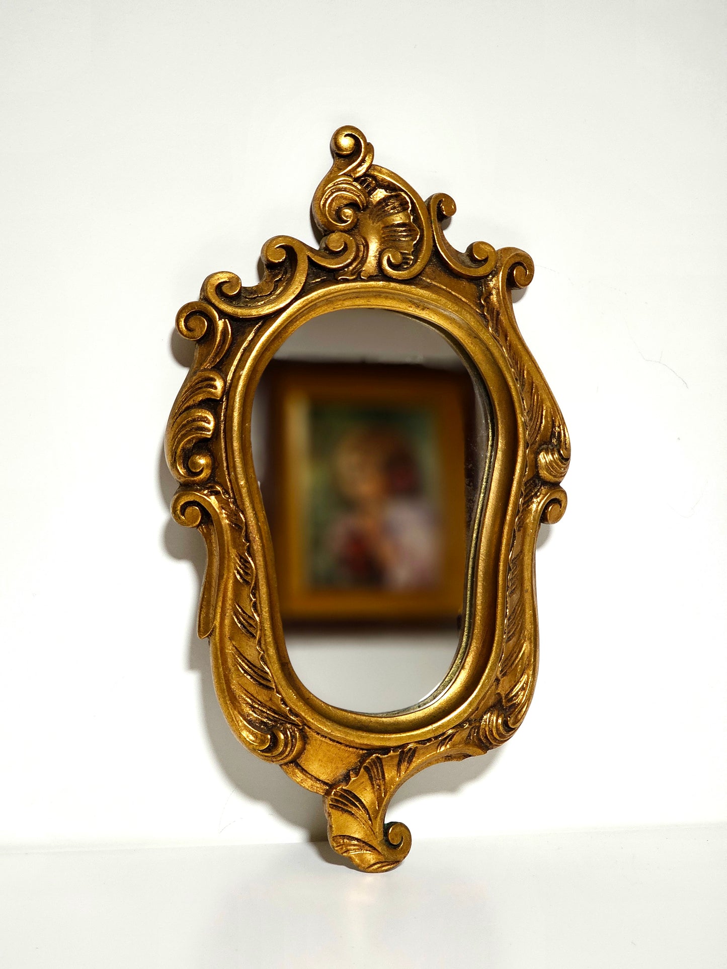 Ornate Heavy Resin Mirror