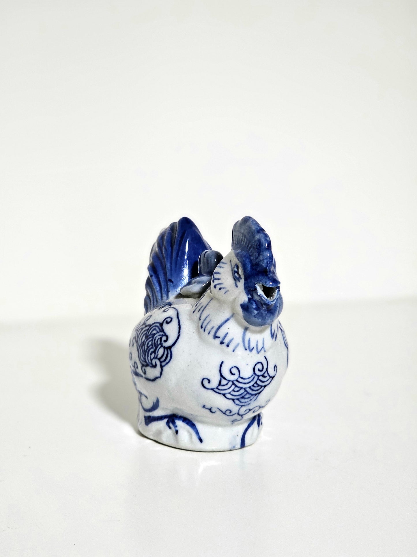Handpainted Porcelain Rooster Creamer