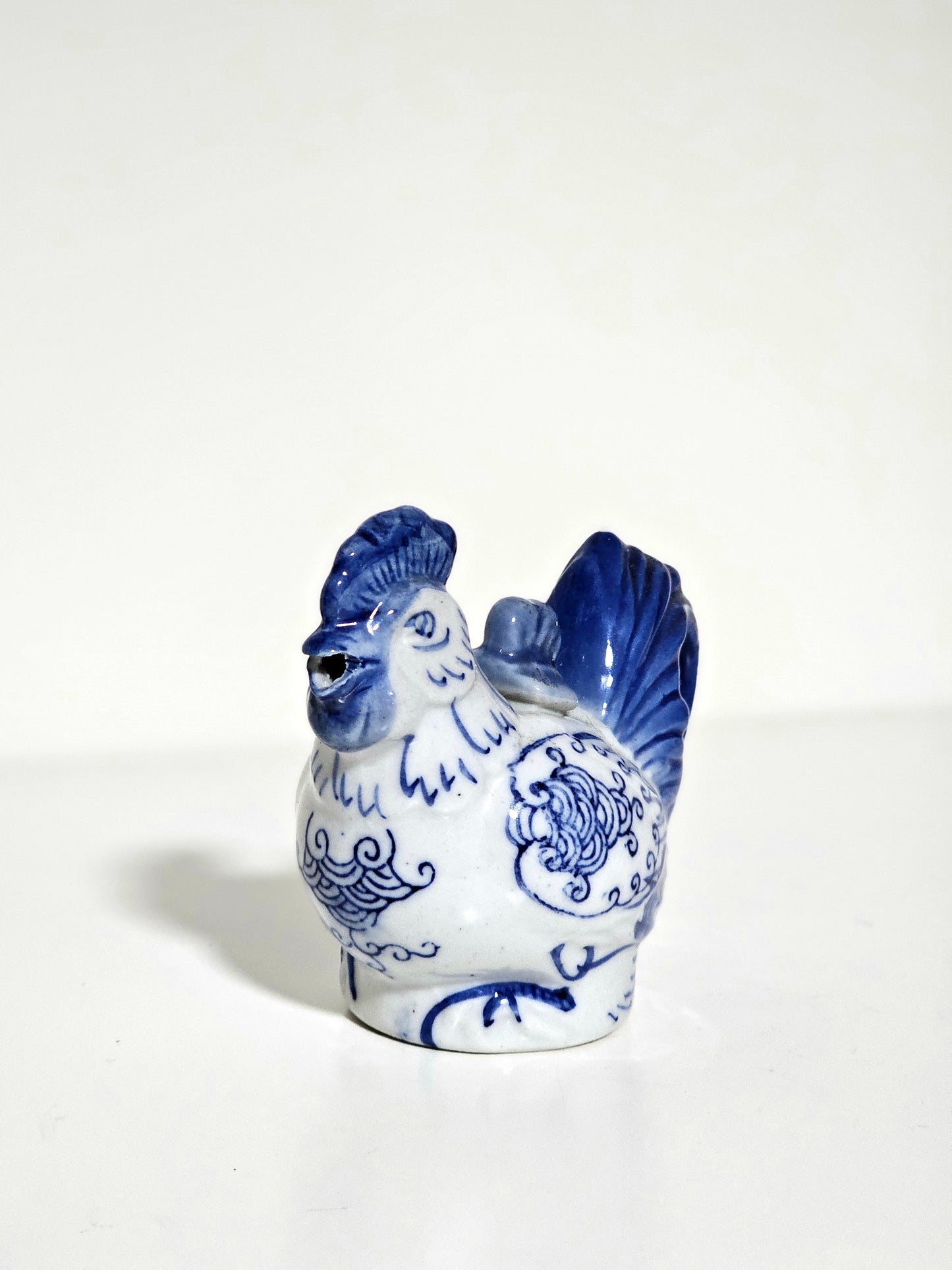 Handpainted Porcelain Rooster Creamer