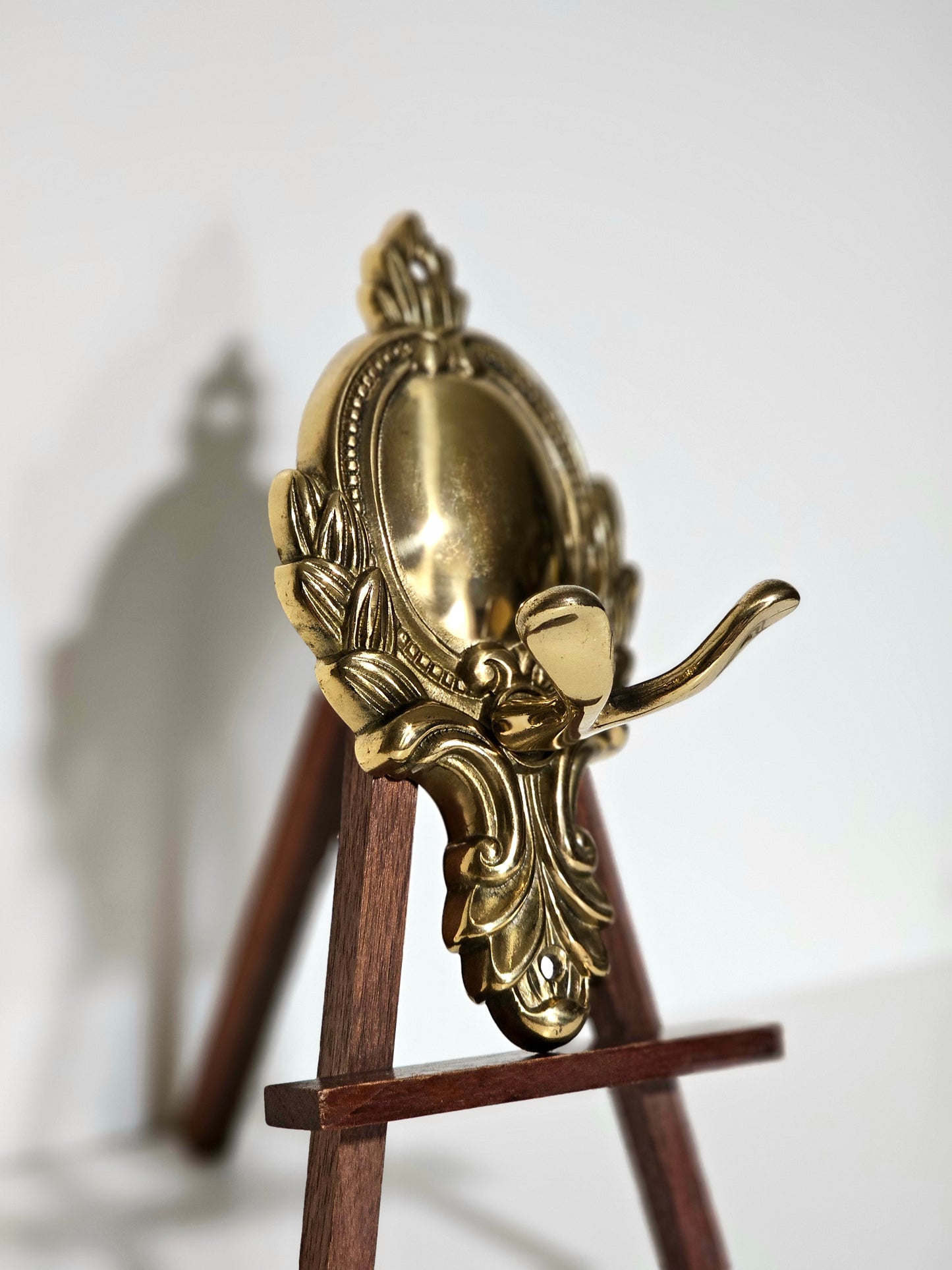 Brass Art Deco Wall Hook