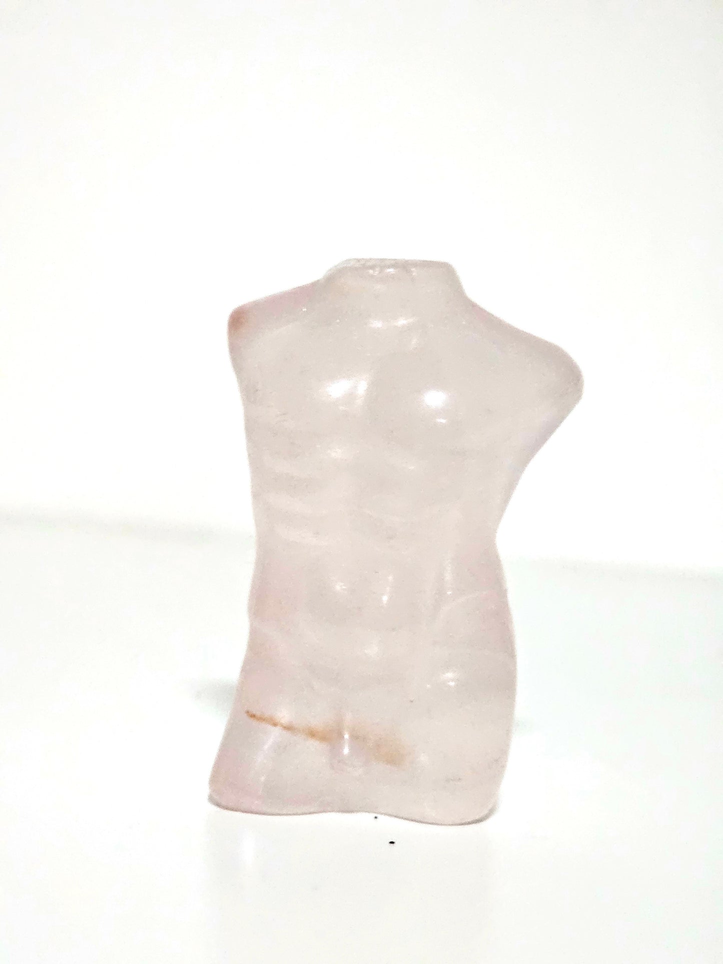 Miniature Rose Quartz Torso
