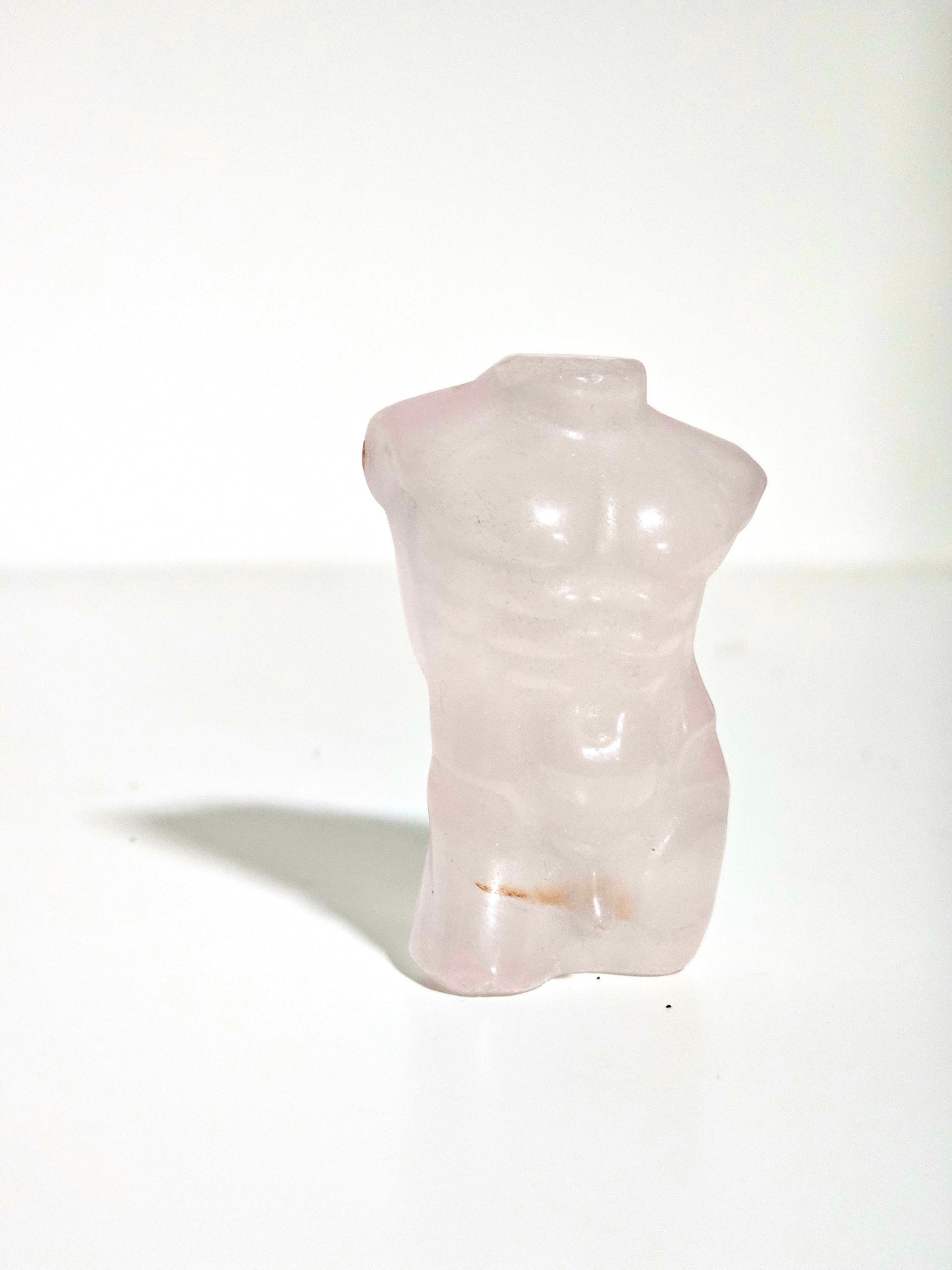 Miniature Rose Quartz Torso