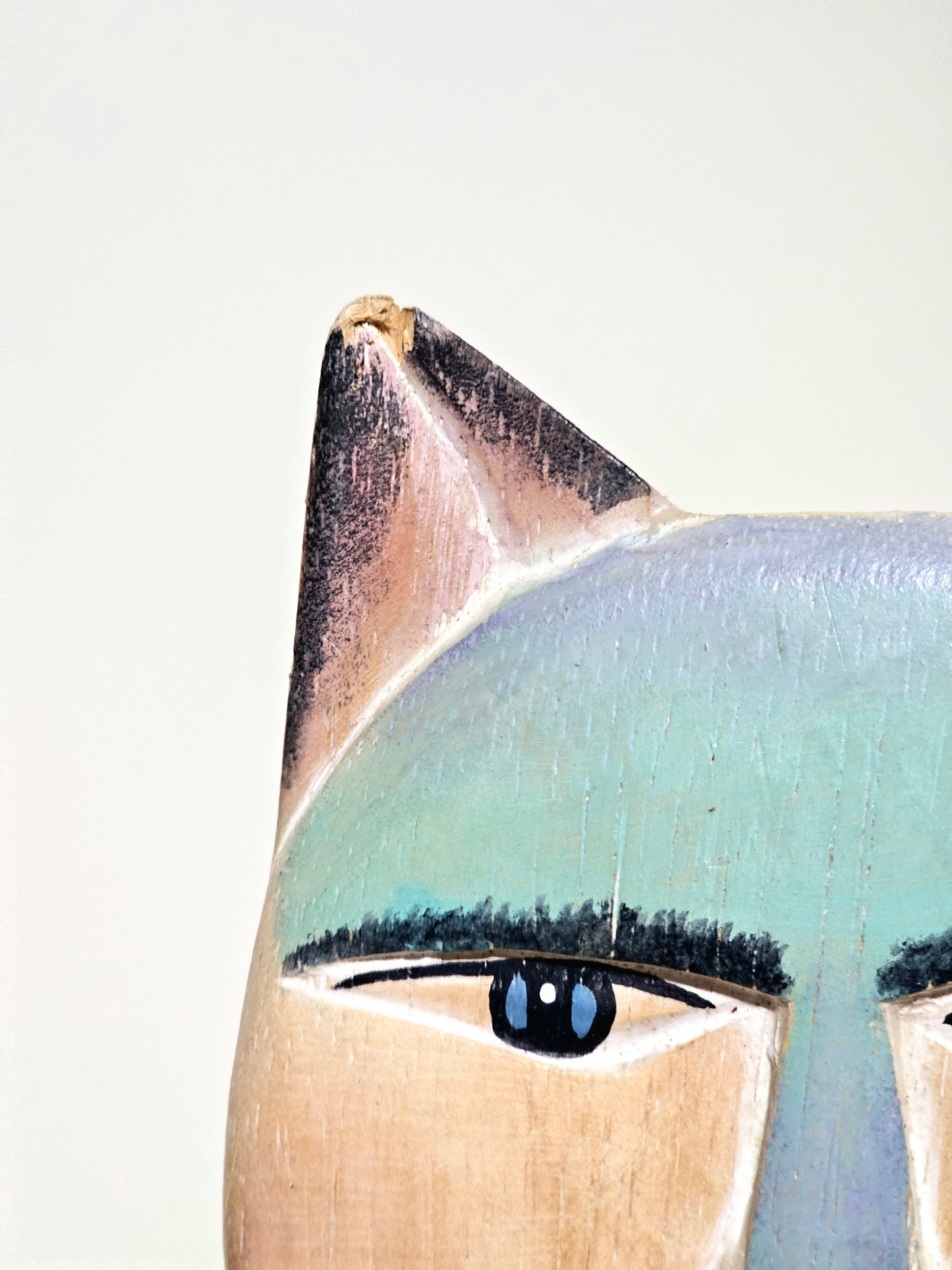 Handmade Laurel Burch Quirky Cat Trio