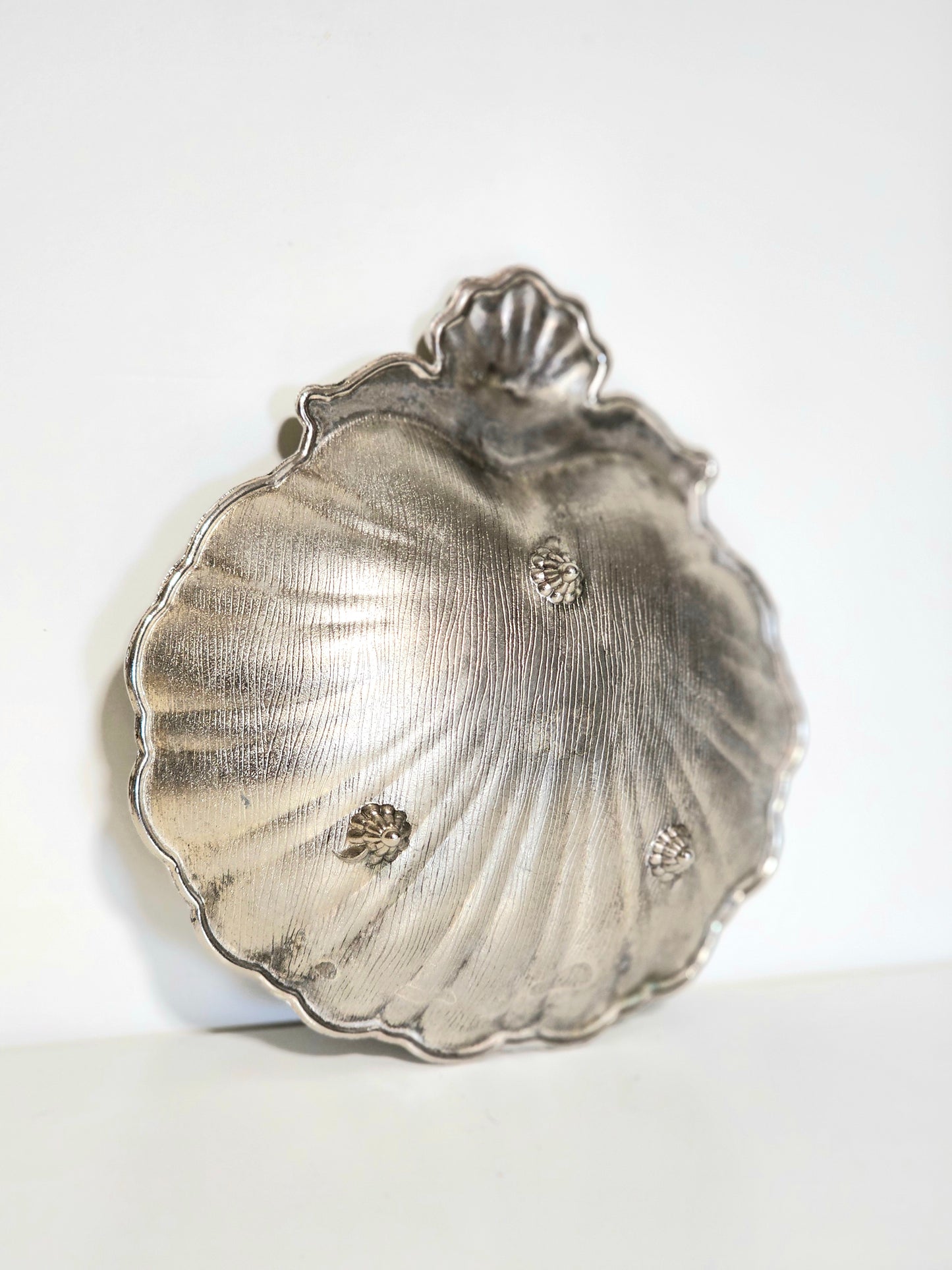 Silverplated Shell Jewelry Dish
