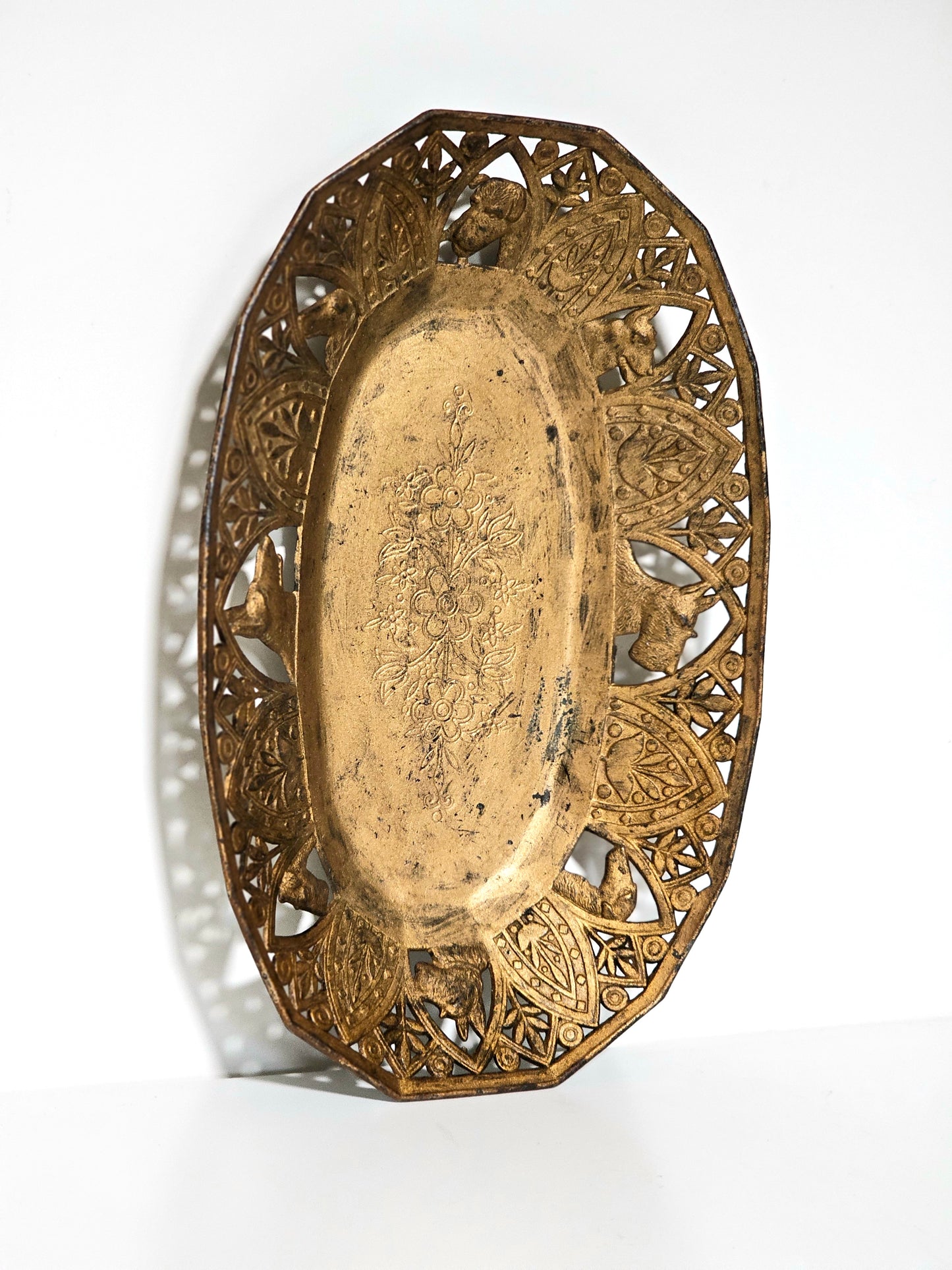 Early 1900's Dog Motif Tray