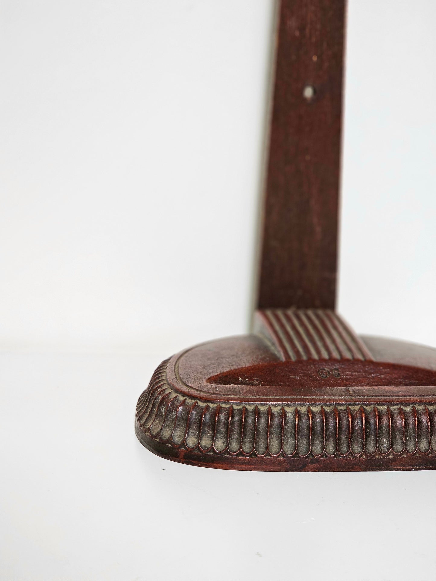 Art Deco Wall Mount Plate Stand