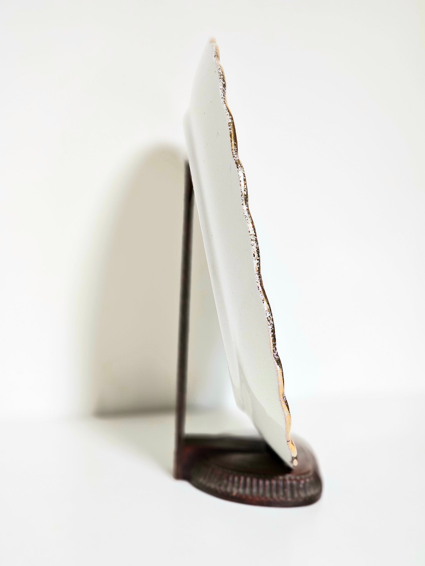 Art Deco Wall Mount Plate Stand