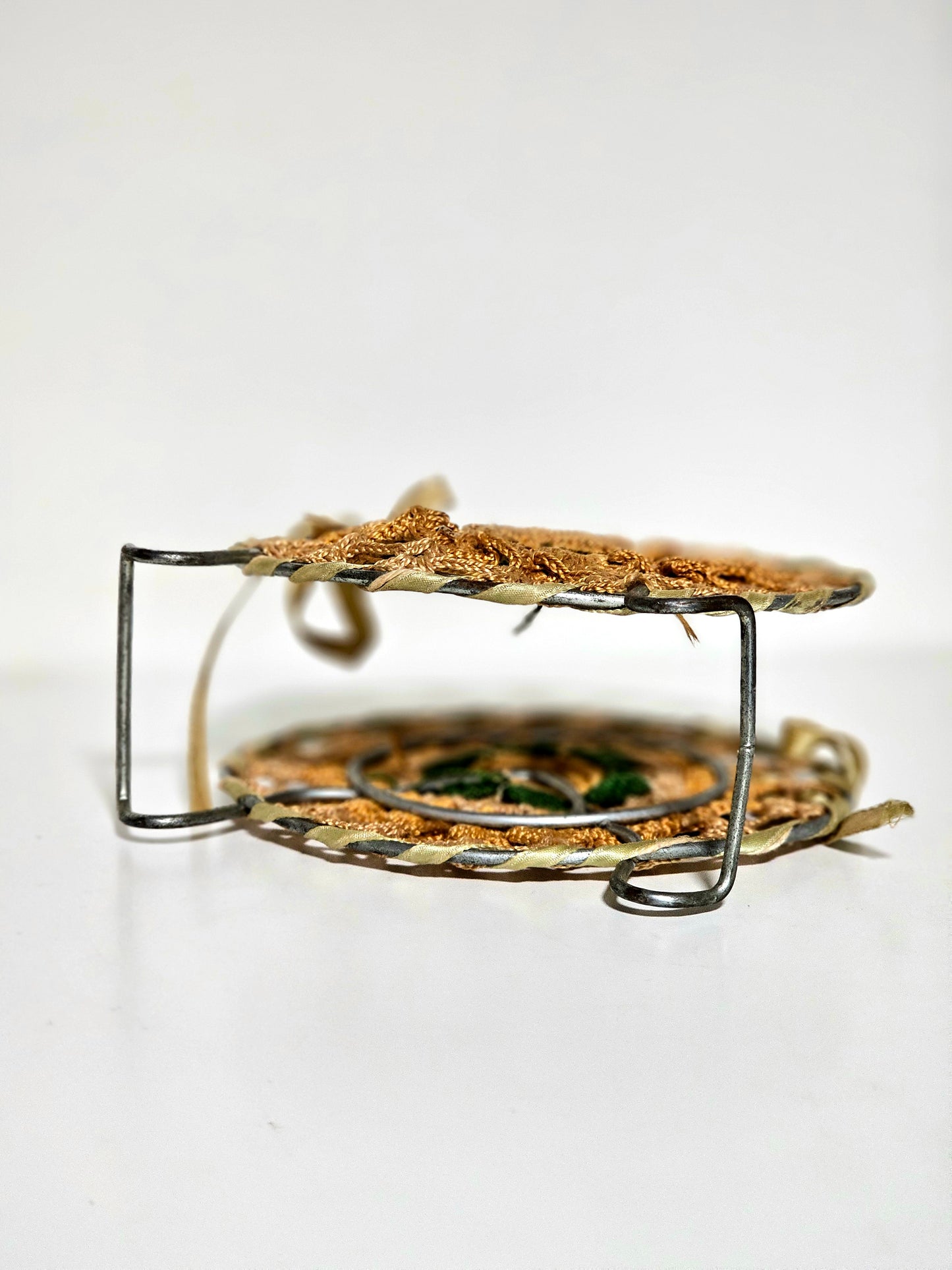 1950's Crocheted Napkin Holder