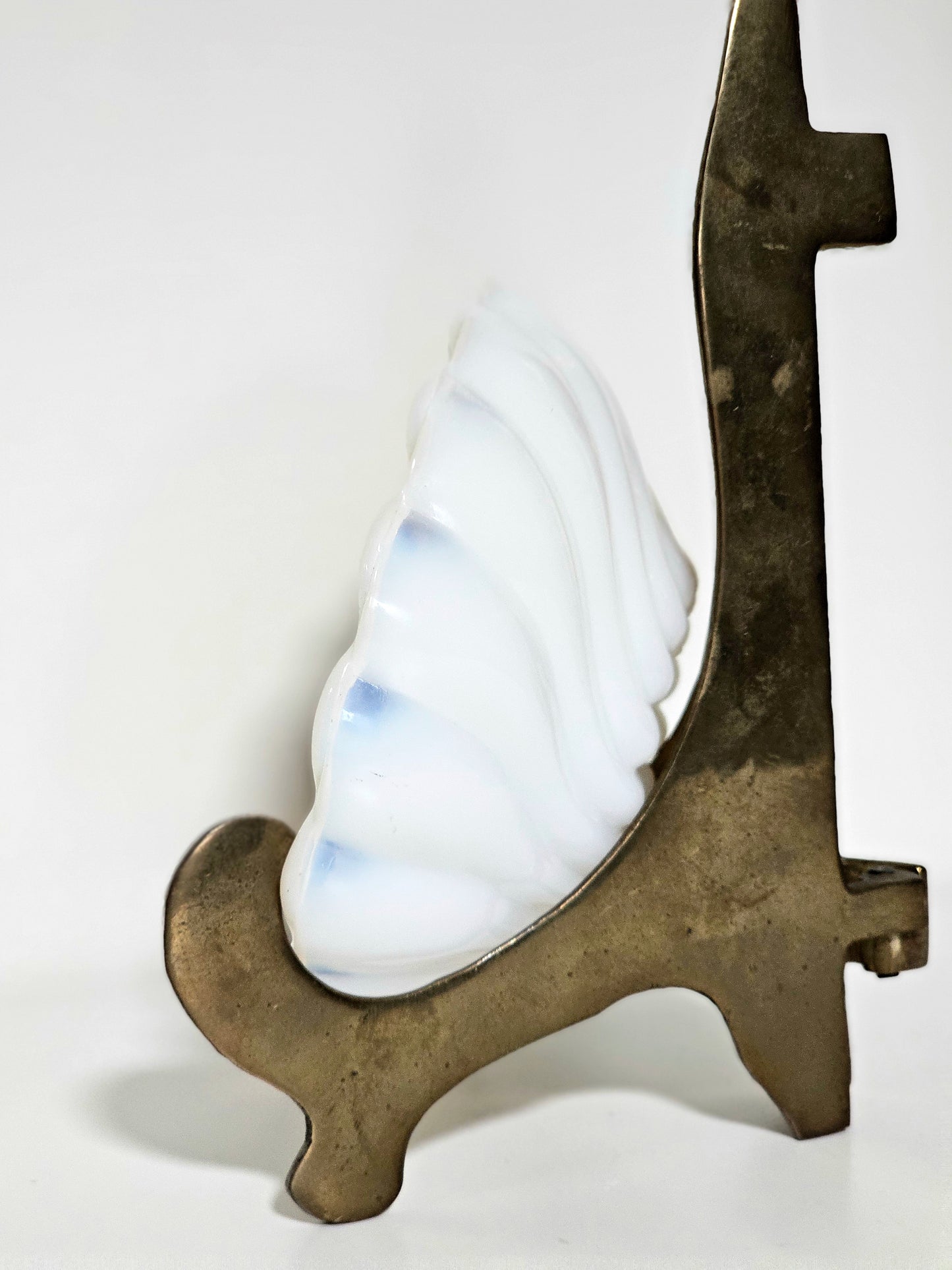 Hazel Atlas Semi-Opaque Milk Glass Dish