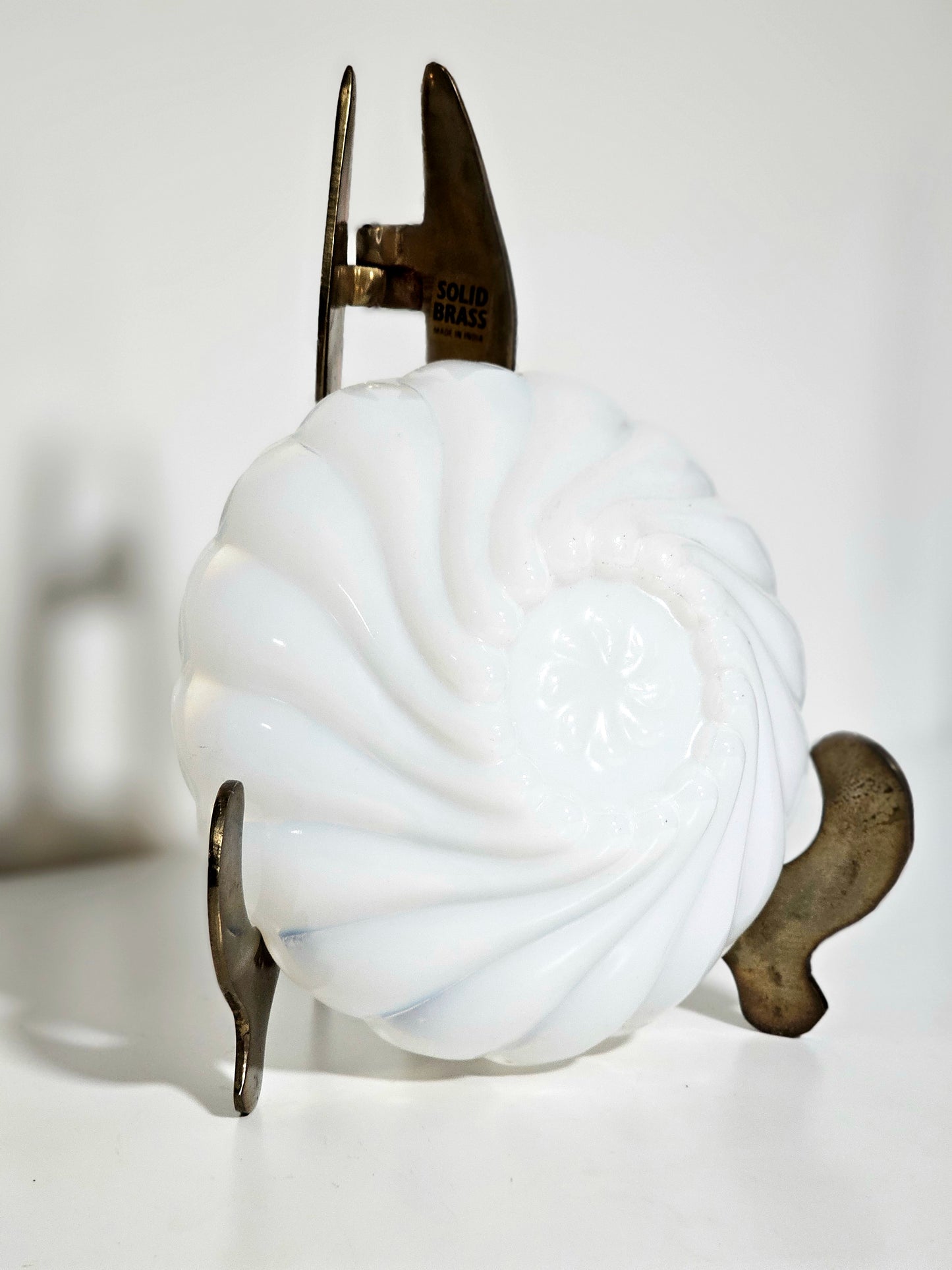 Hazel Atlas Semi-Opaque Milk Glass Dish