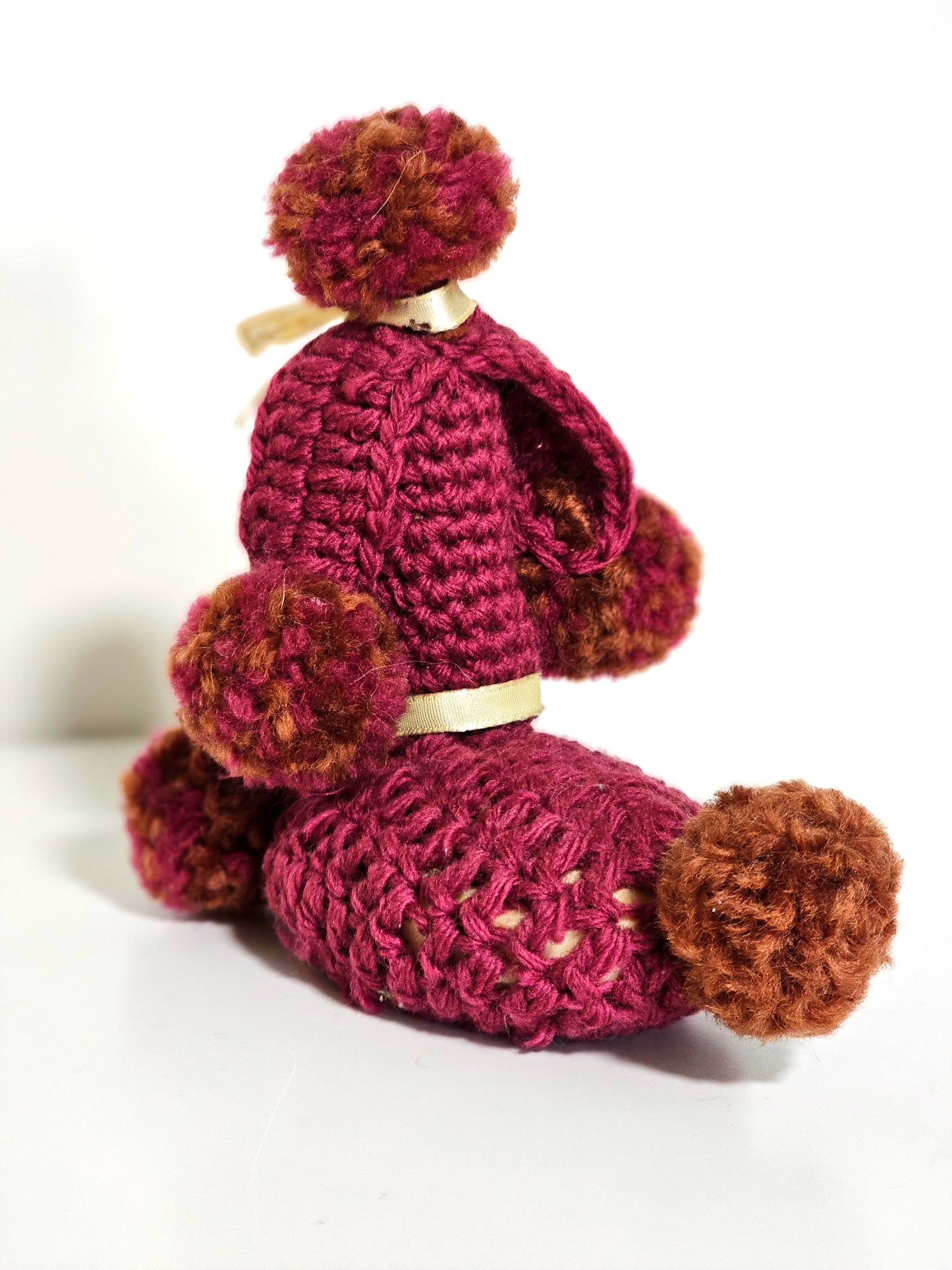 1960's Handmade Crochet Soap Poodle