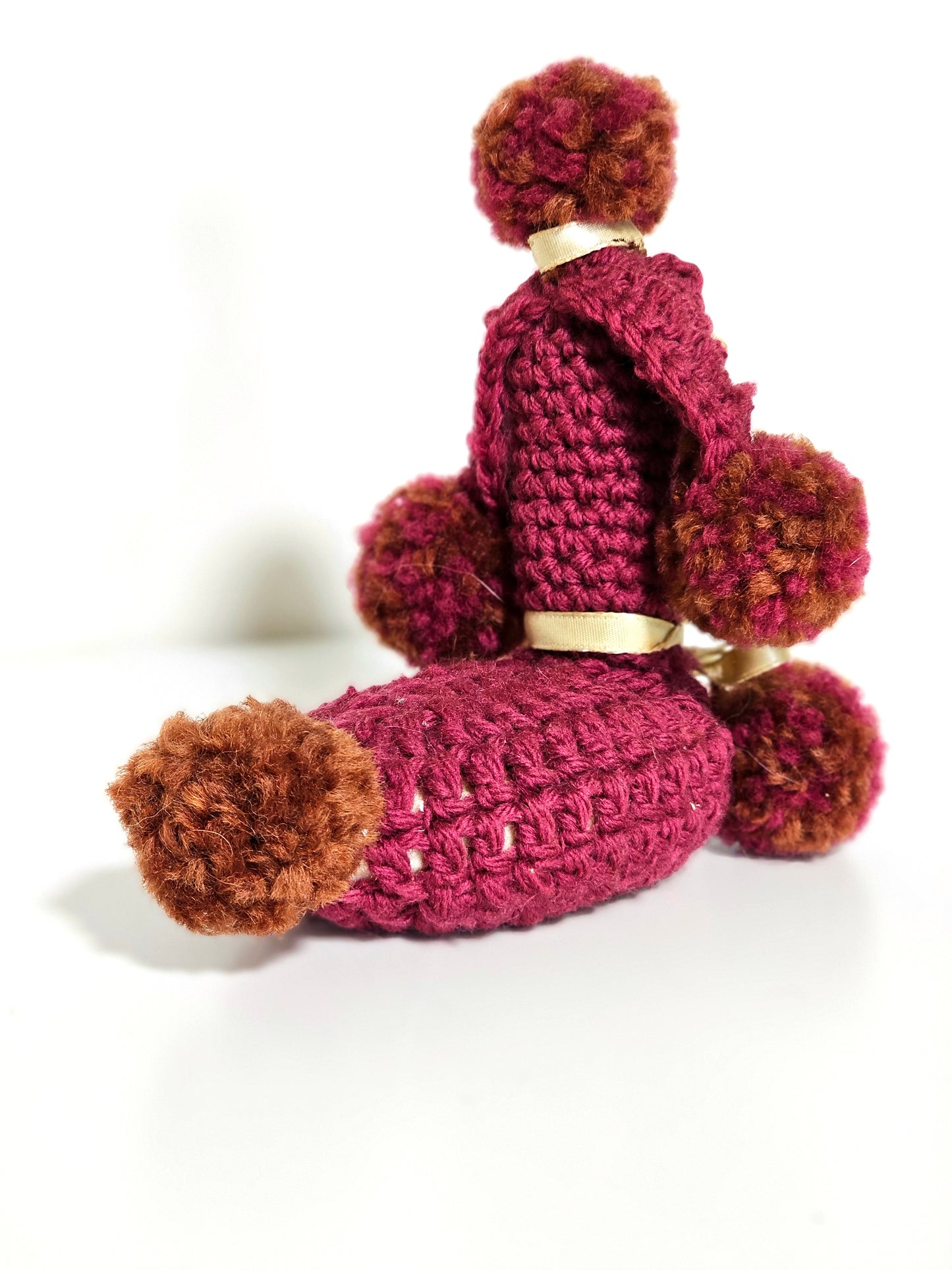 1960's Handmade Crochet Soap Poodle