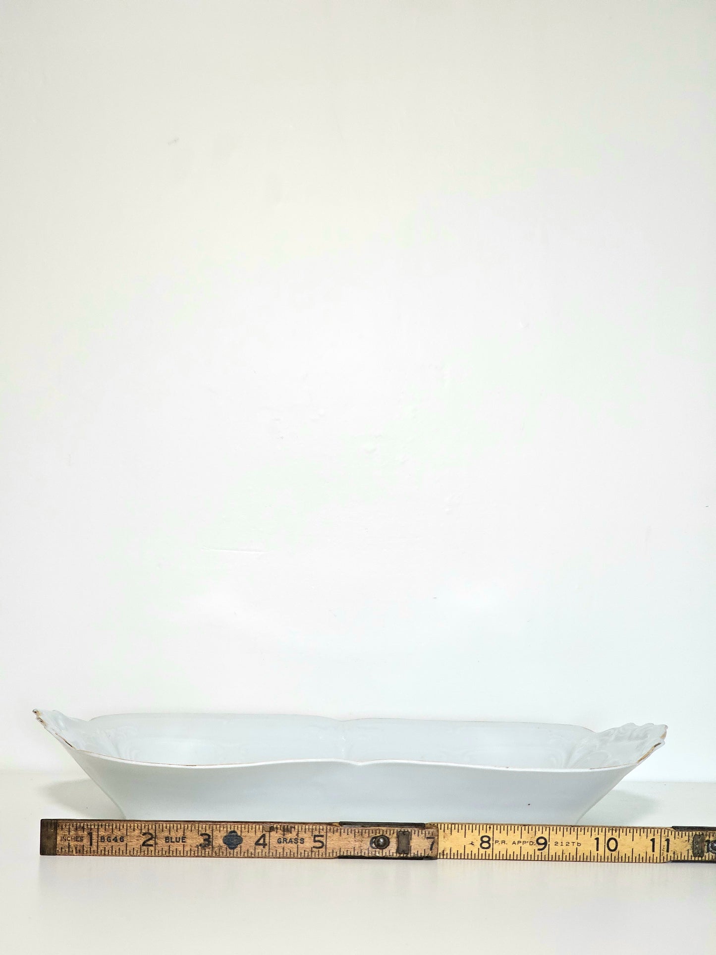 Antique Dual Side Transferware Dish