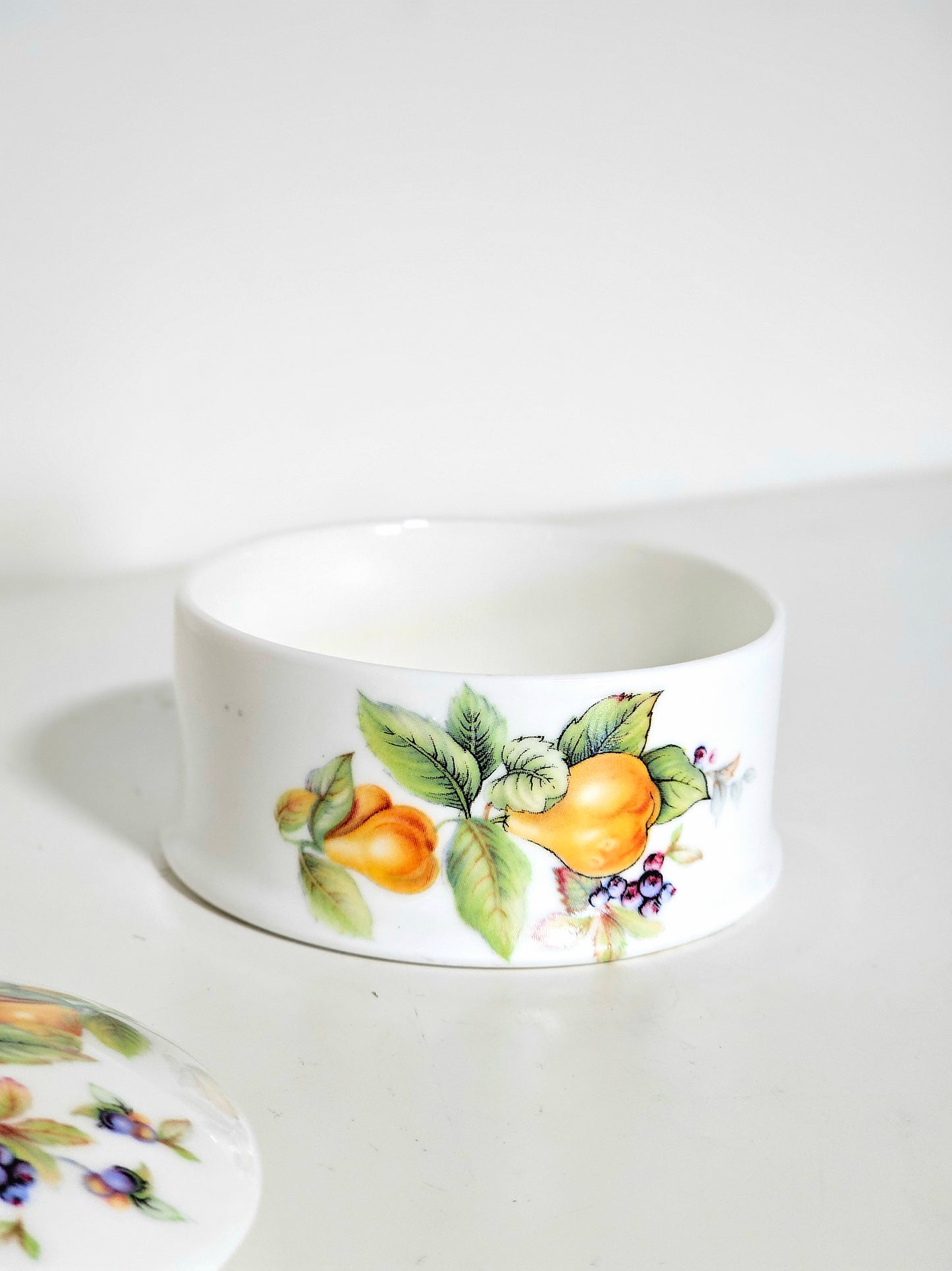 Fine English Bone China Ring Box