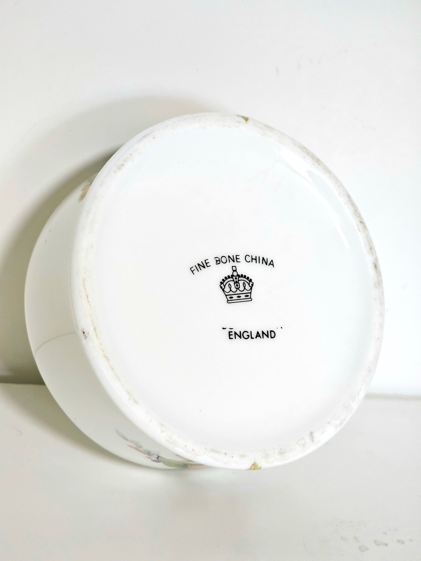 Fine English Bone China Ring Box
