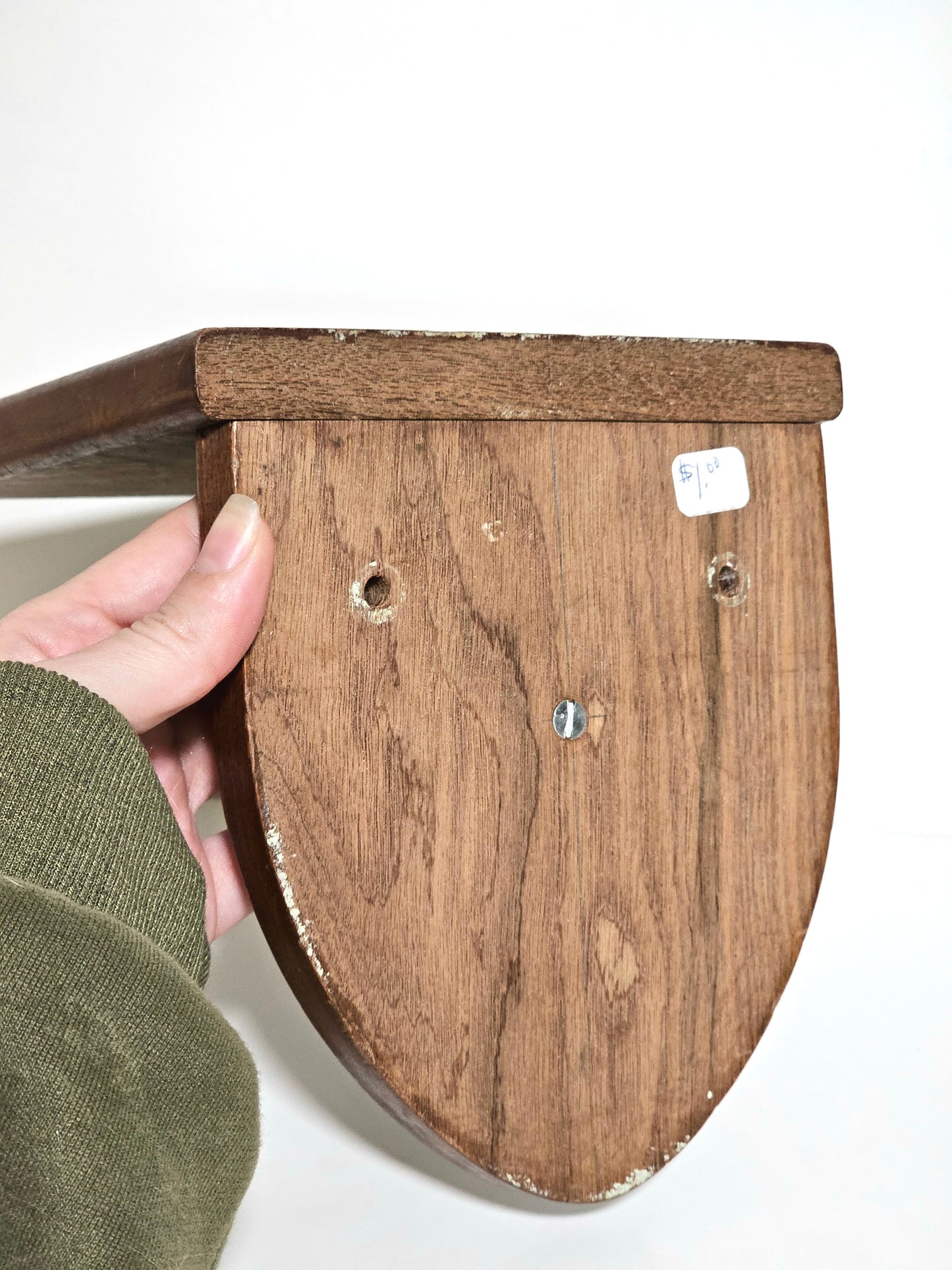 Solid Wood Vintage Plant Shelf