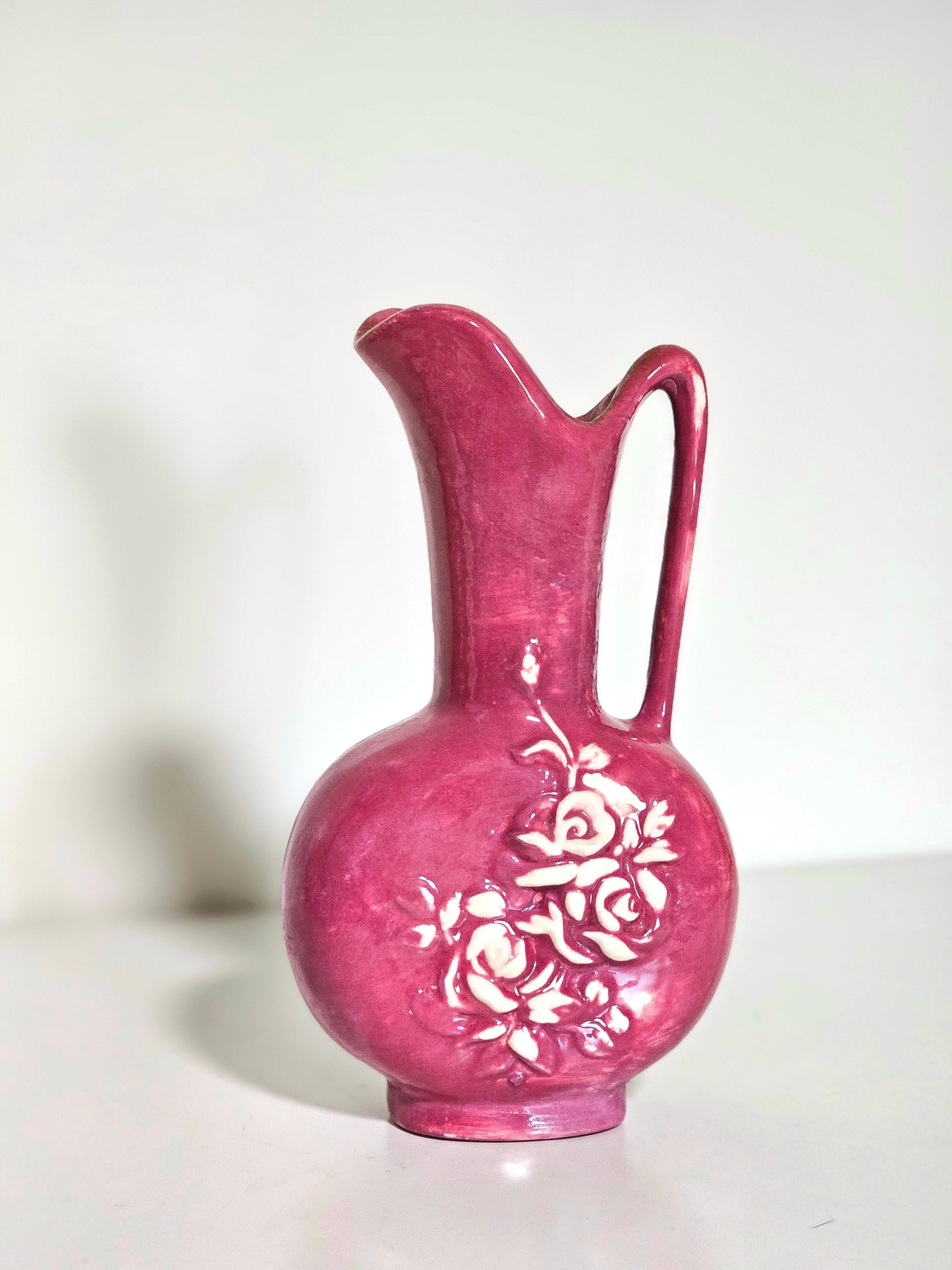 Vintage Dusty Rose Bud Vase