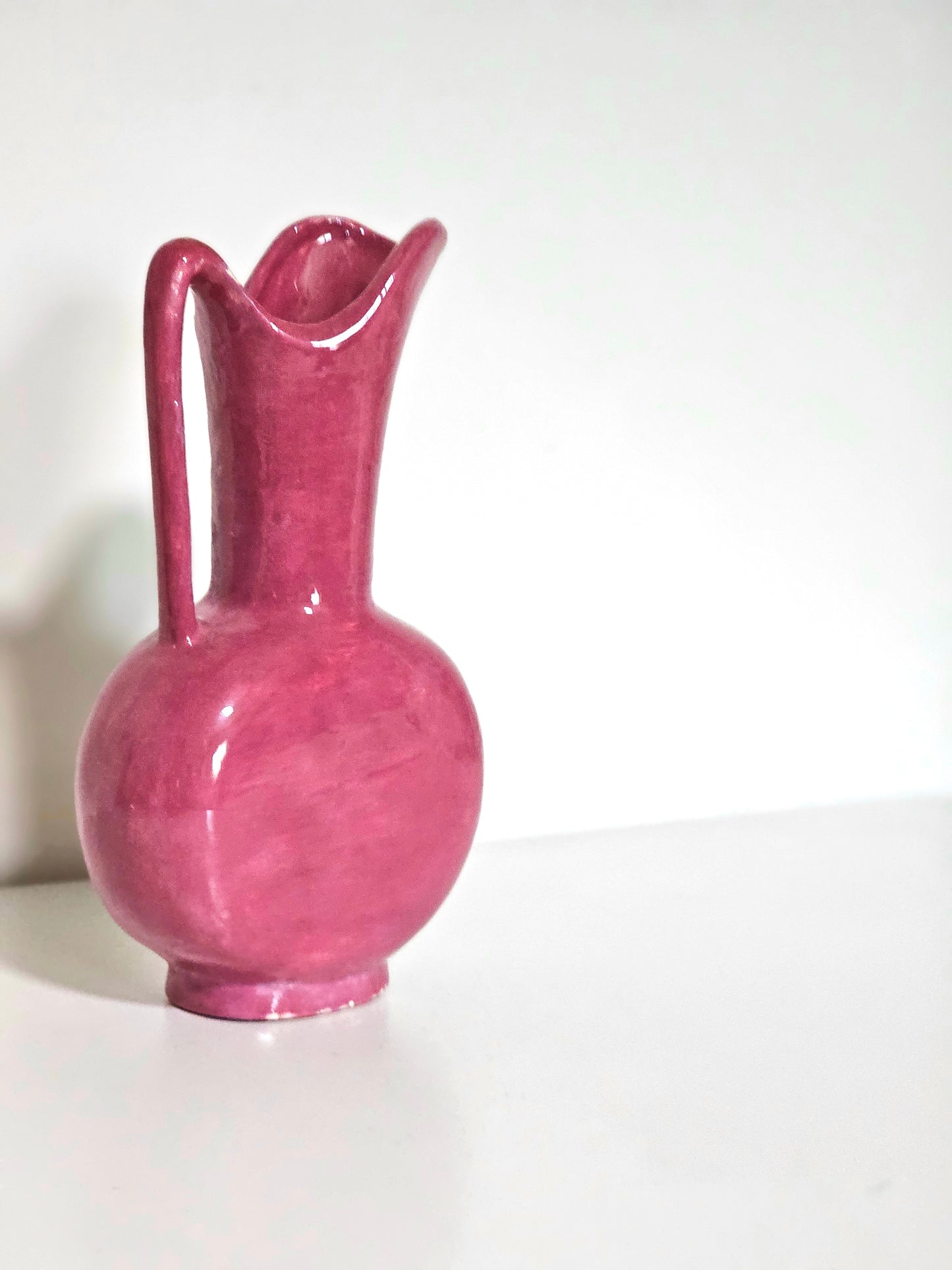 Vintage Dusty Rose Bud Vase