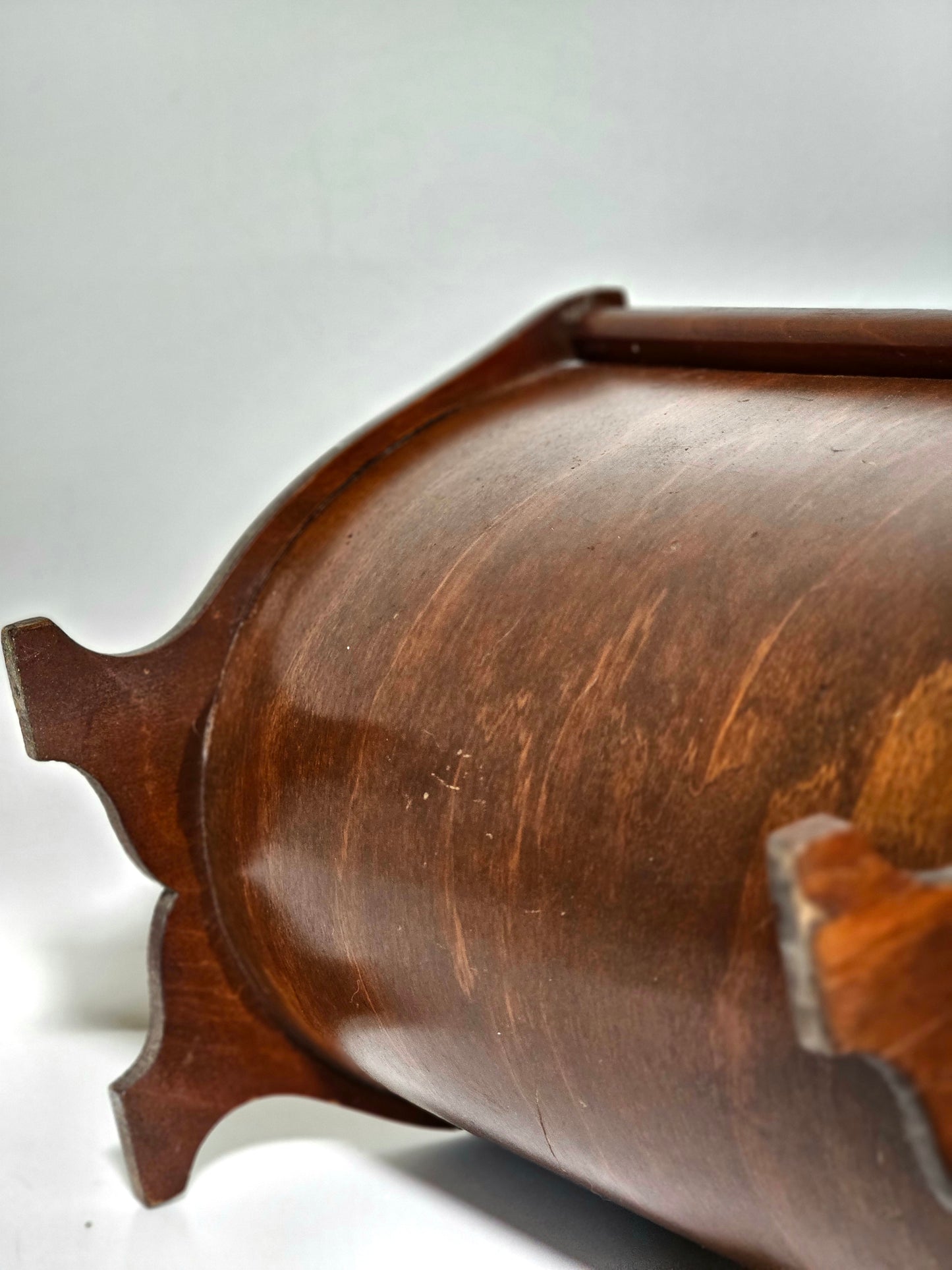 1940's Primitave Bentwood Sewing Chest
