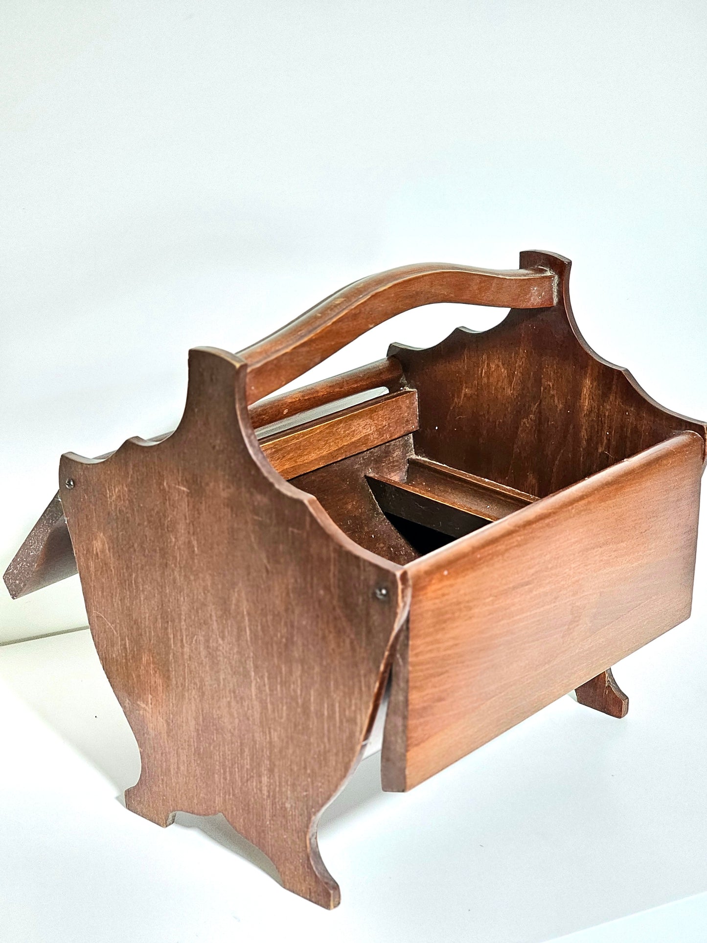 1940's Primitave Bentwood Sewing Chest