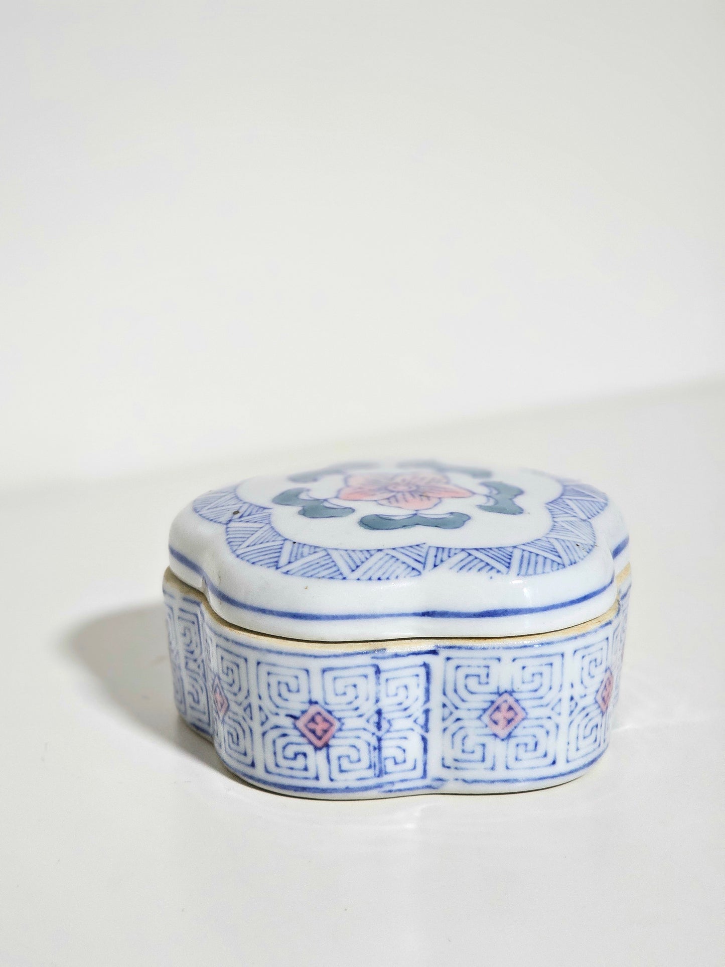 Handpainted Porcelain Ring Box