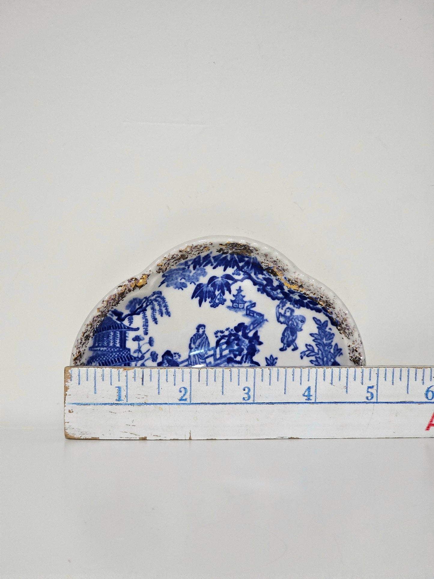 Antique Crescent Bone Dish