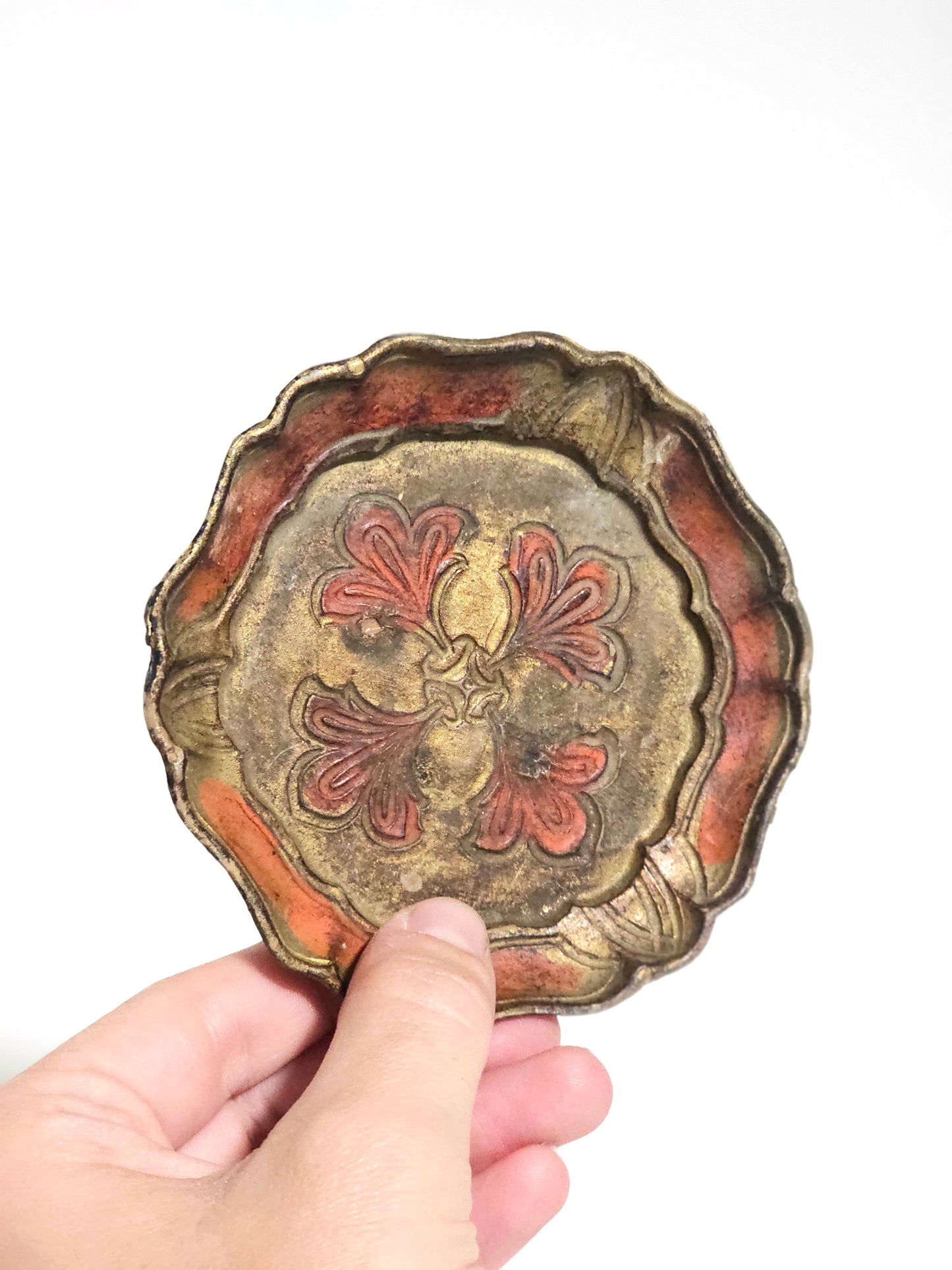 Scalloped Florentine Coaster