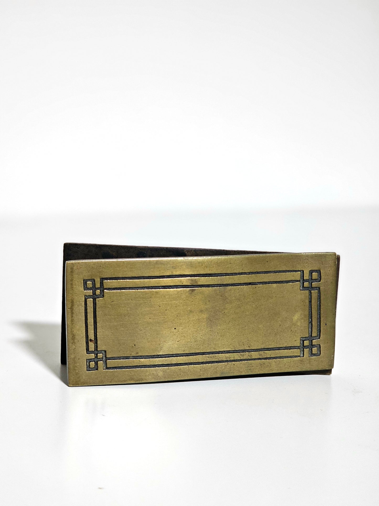 Antique Brass Heavy Clip