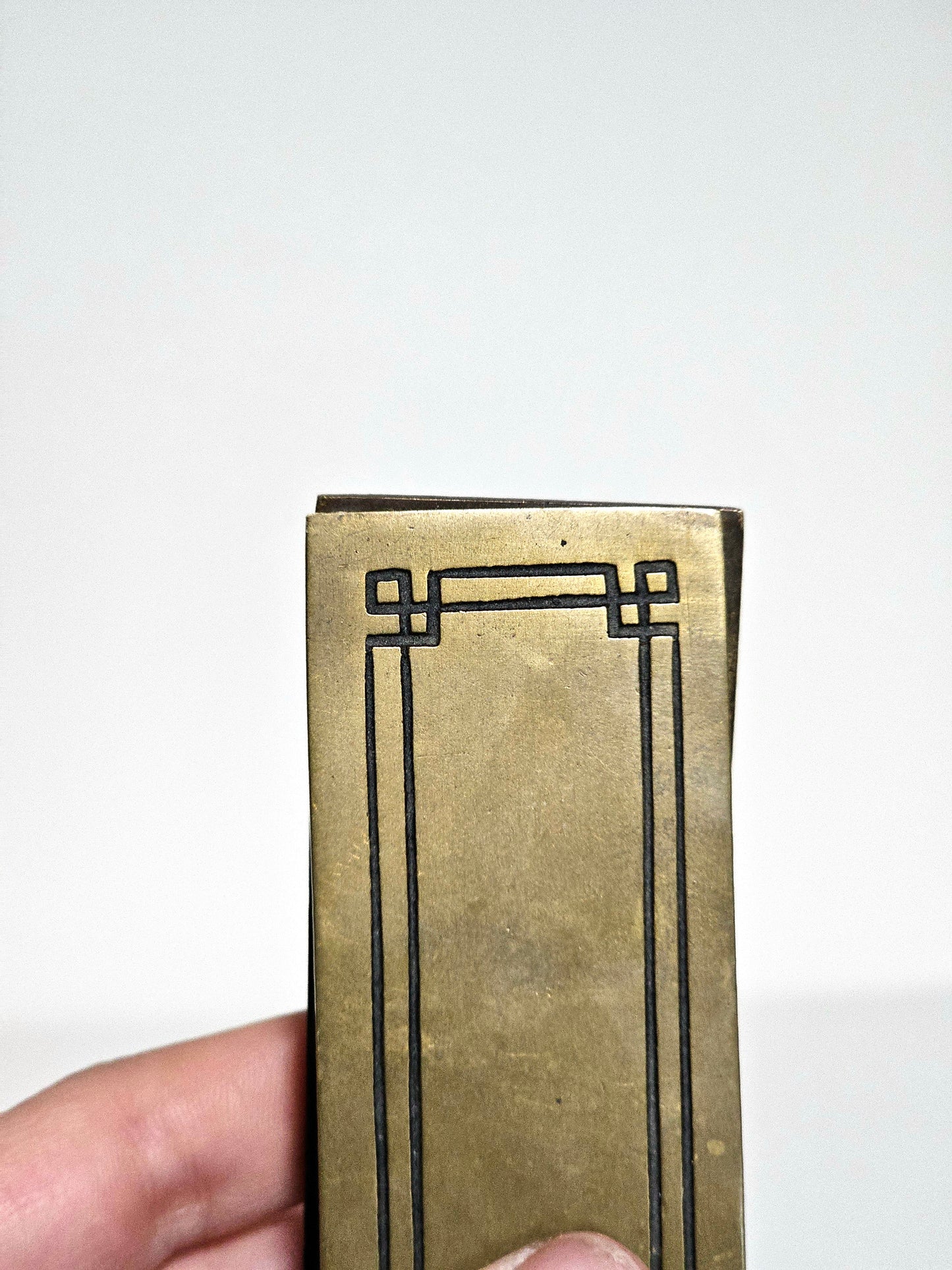 Antique Brass Heavy Clip