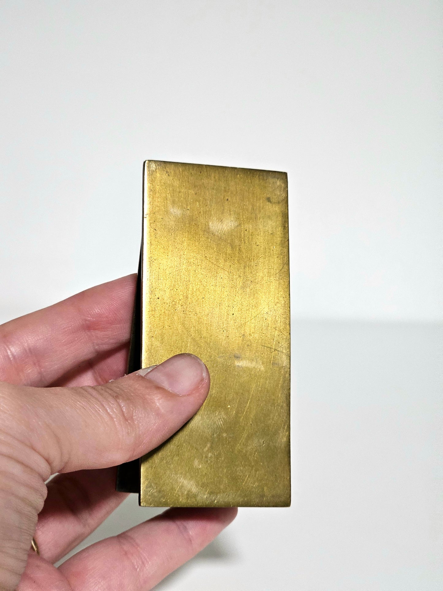 Antique Brass Heavy Clip