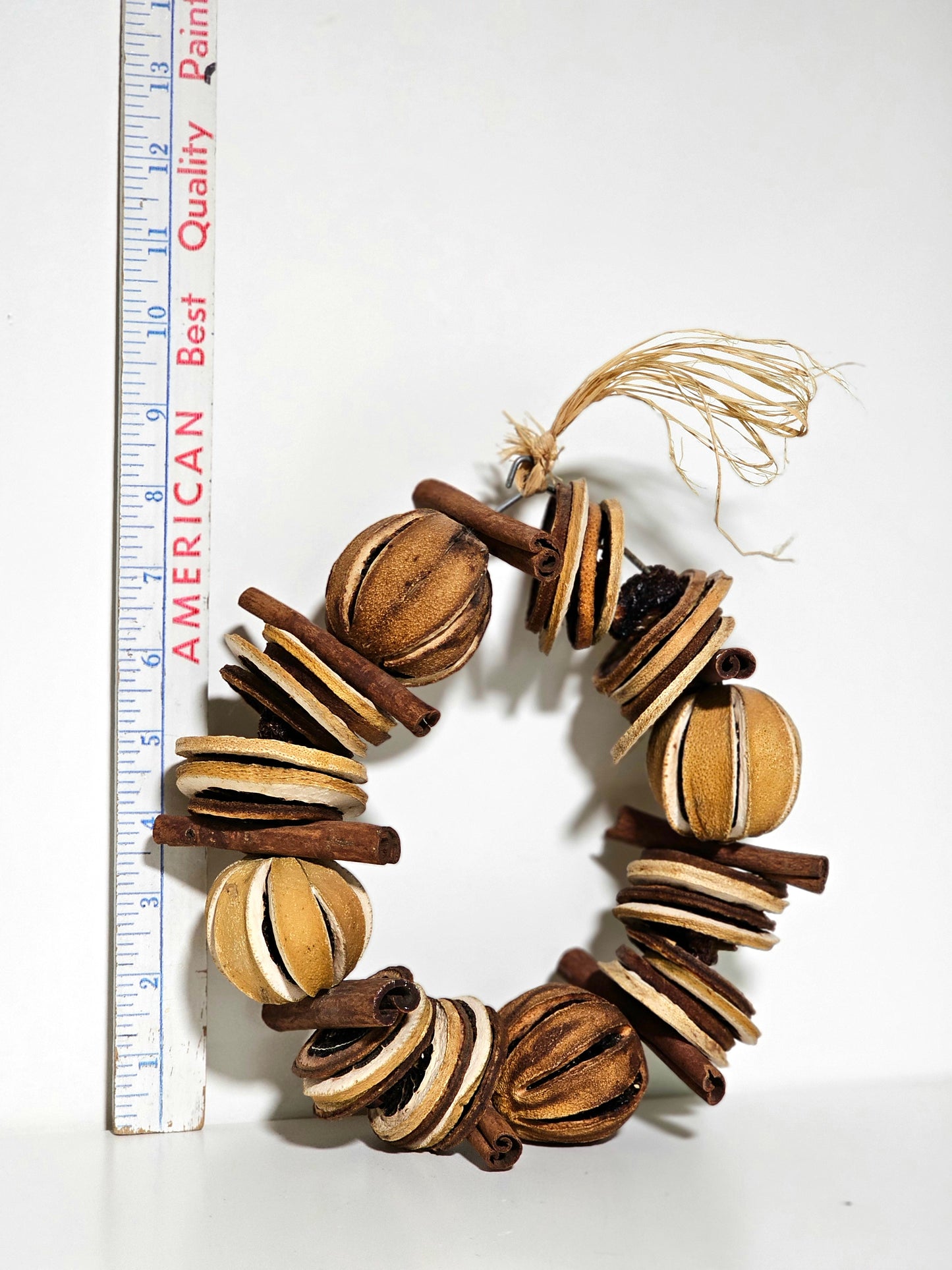 Vintage Dried Clementine & Cinnamon Wreath