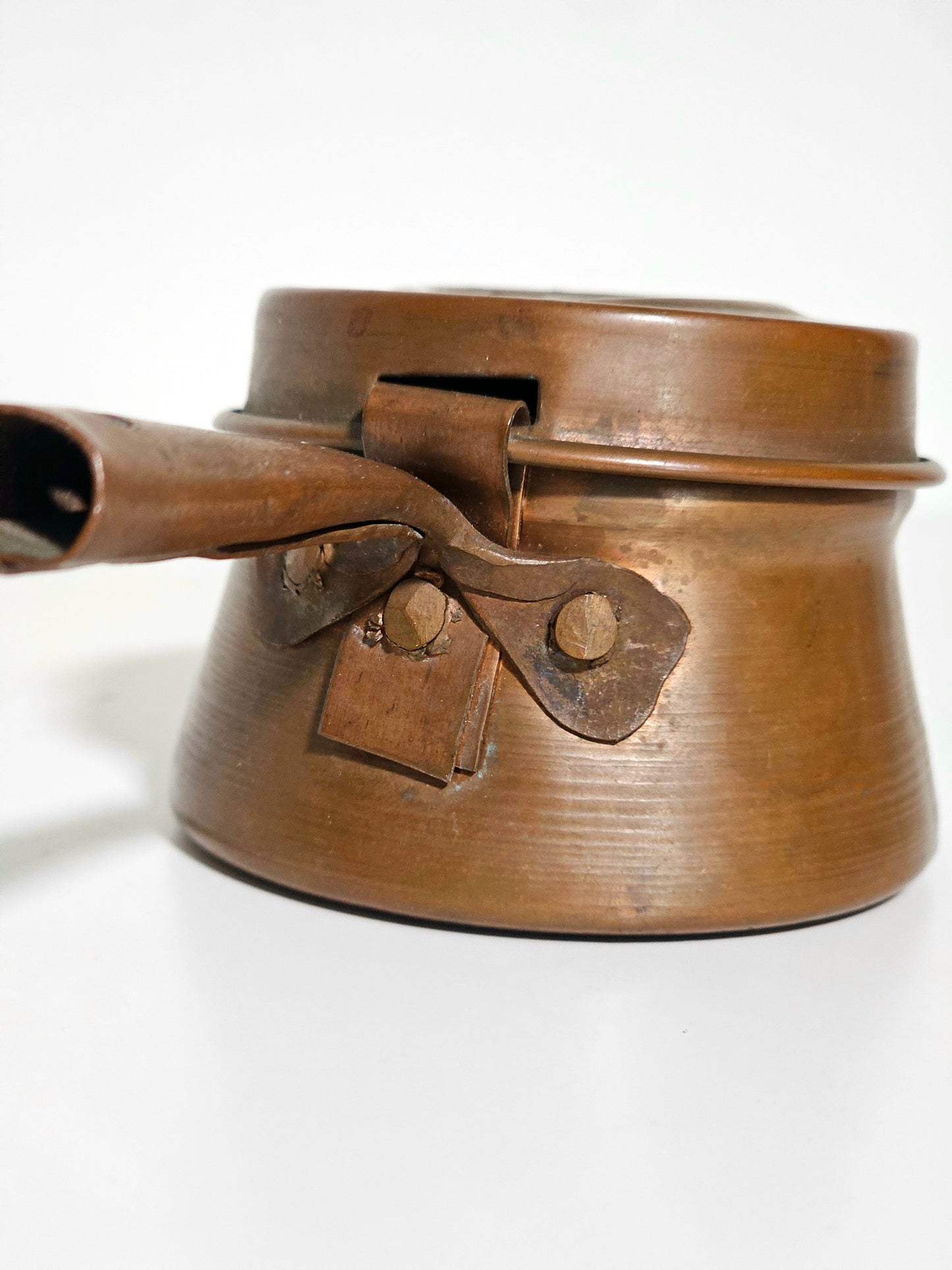 Antique Copper Chestnut Roaster