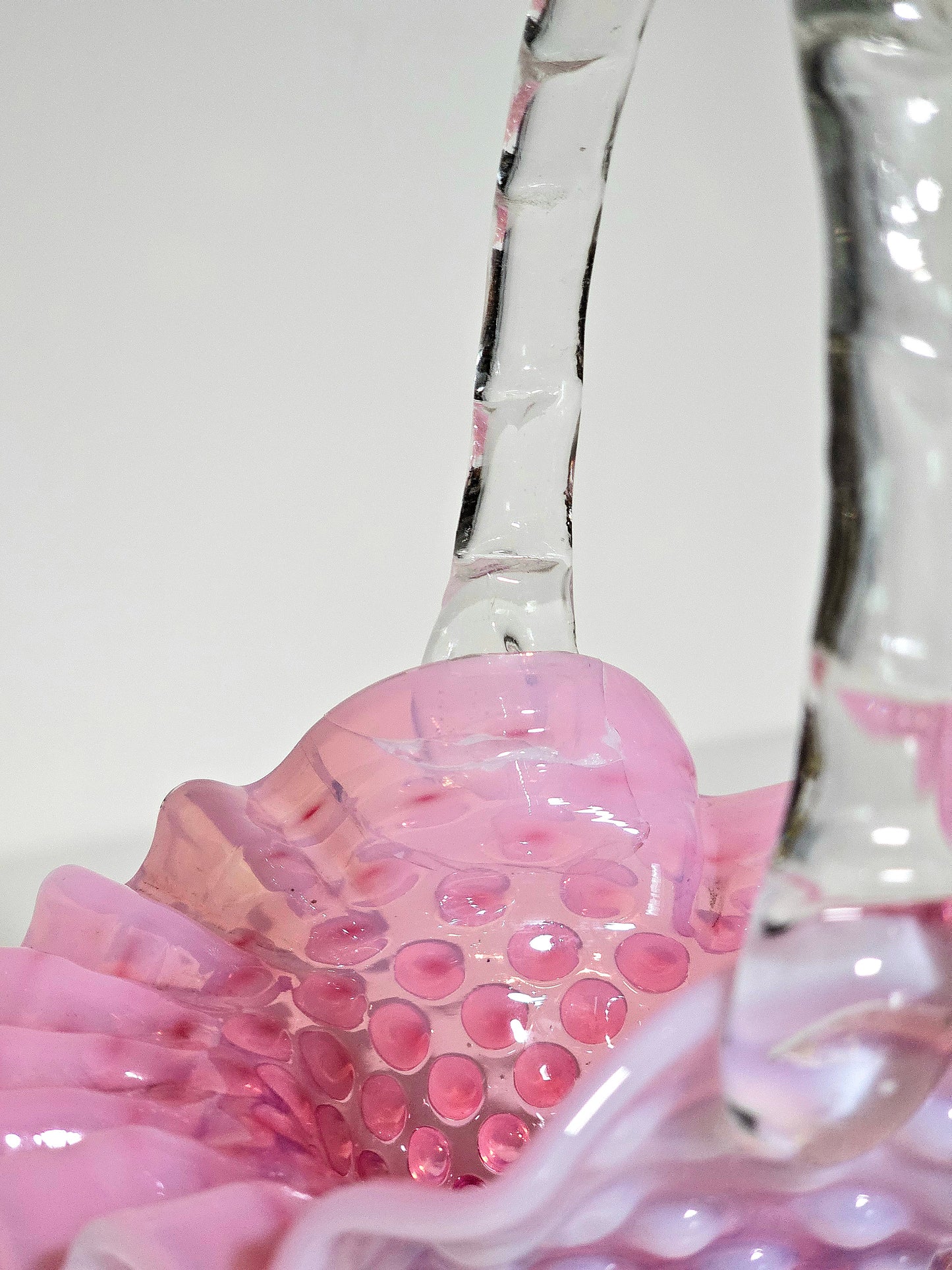 *READ* 1940's Fenton Opalescent Basket