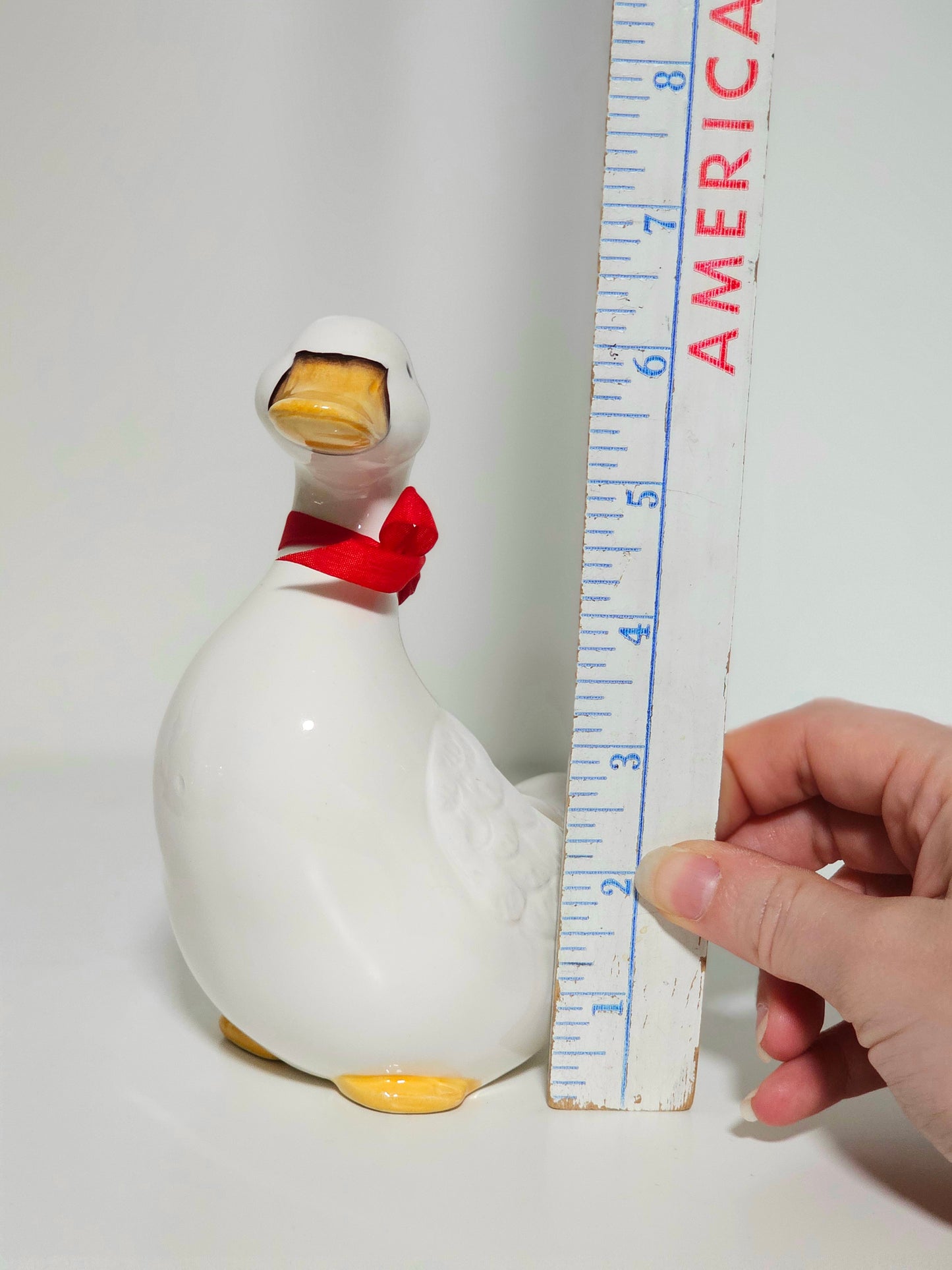 Duck with Bow Planter