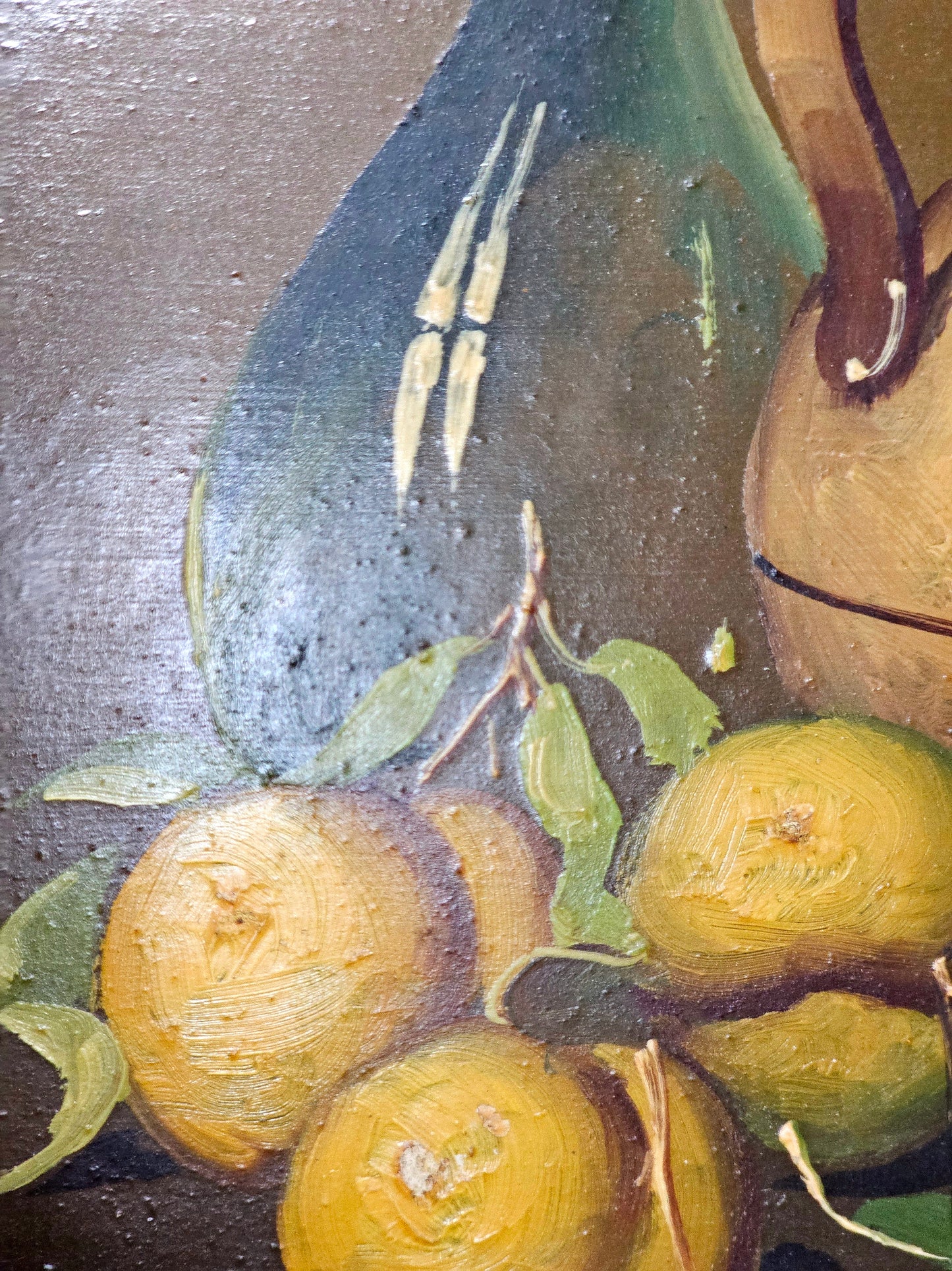 Italian Still Life Oil on Board