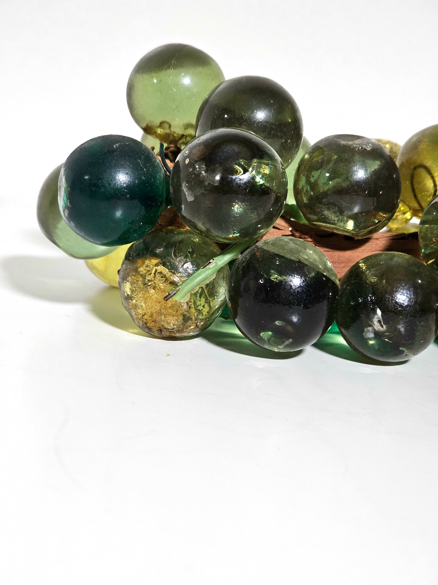 Medium Jade Lucite Grapes