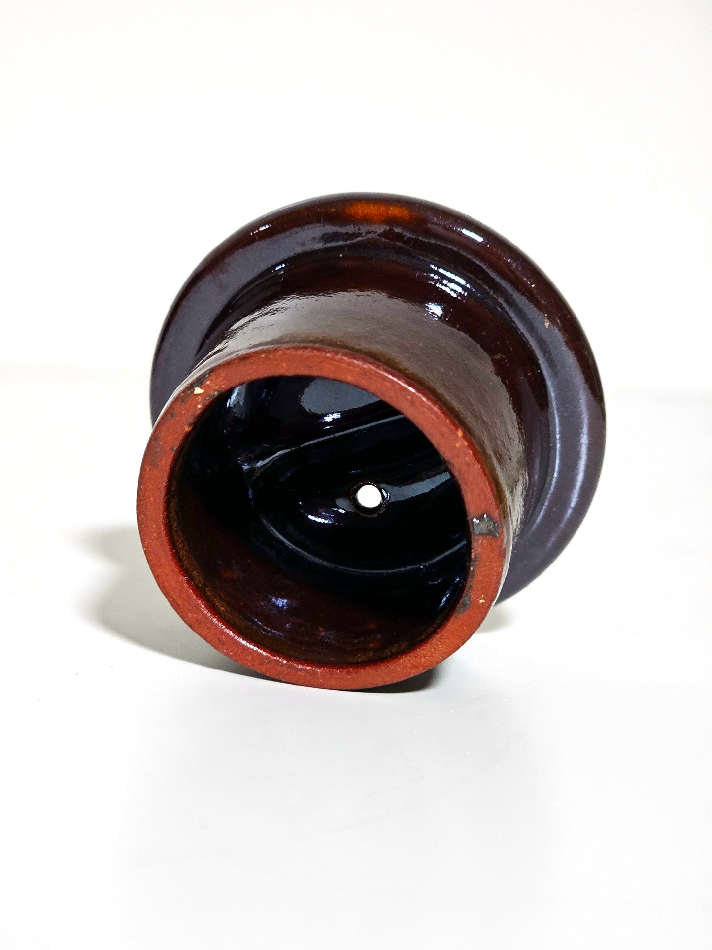 Red Clay Brown Glazed Teapot